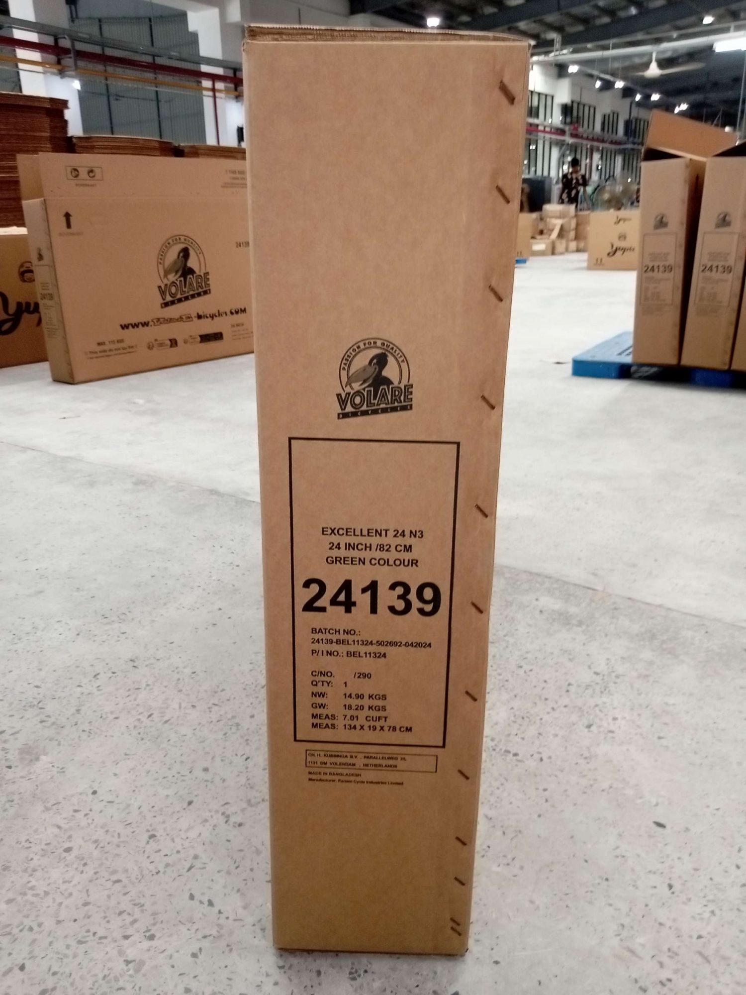 Volare Excellent Kinderfiets - Meisjes - 24 inch - Groen - 3 Versnellingen 13 Volare Excellent Kinderfiets - Meisjes - 24 inch - Groen - 3 Versnellingen - Afbeelding 13