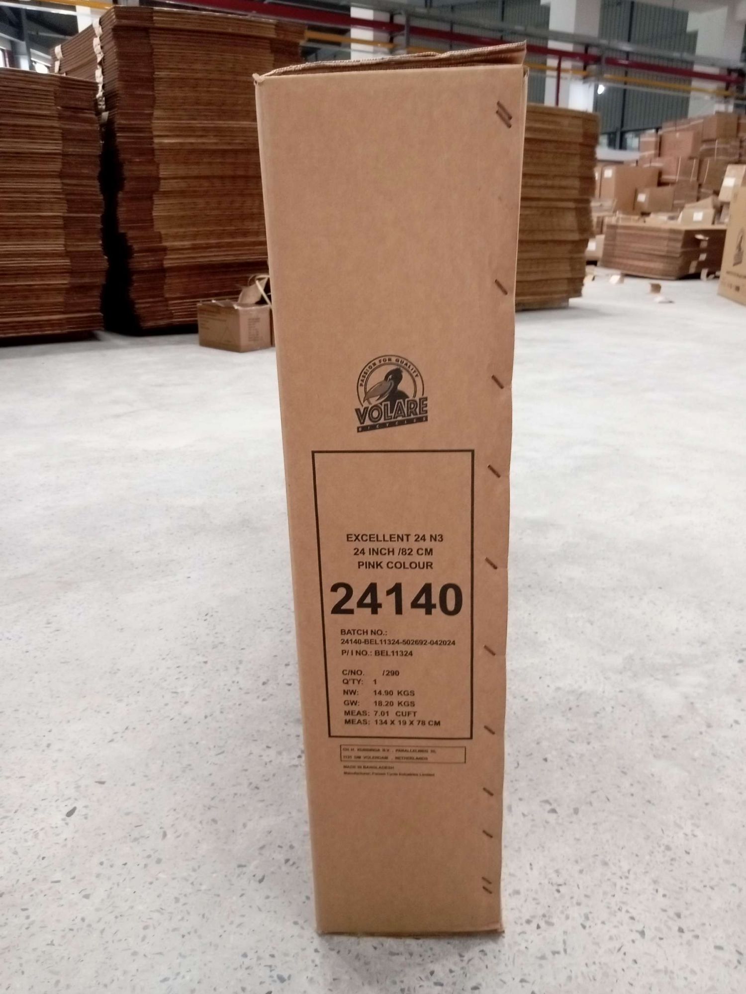 Volare Excellent Kinderfiets - Meisjes - 24 inch - Roze - 3 Versnellingen 13 Volare Excellent Kinderfiets - Meisjes - 24 inch - Roze - 3 Versnellingen - Afbeelding 13