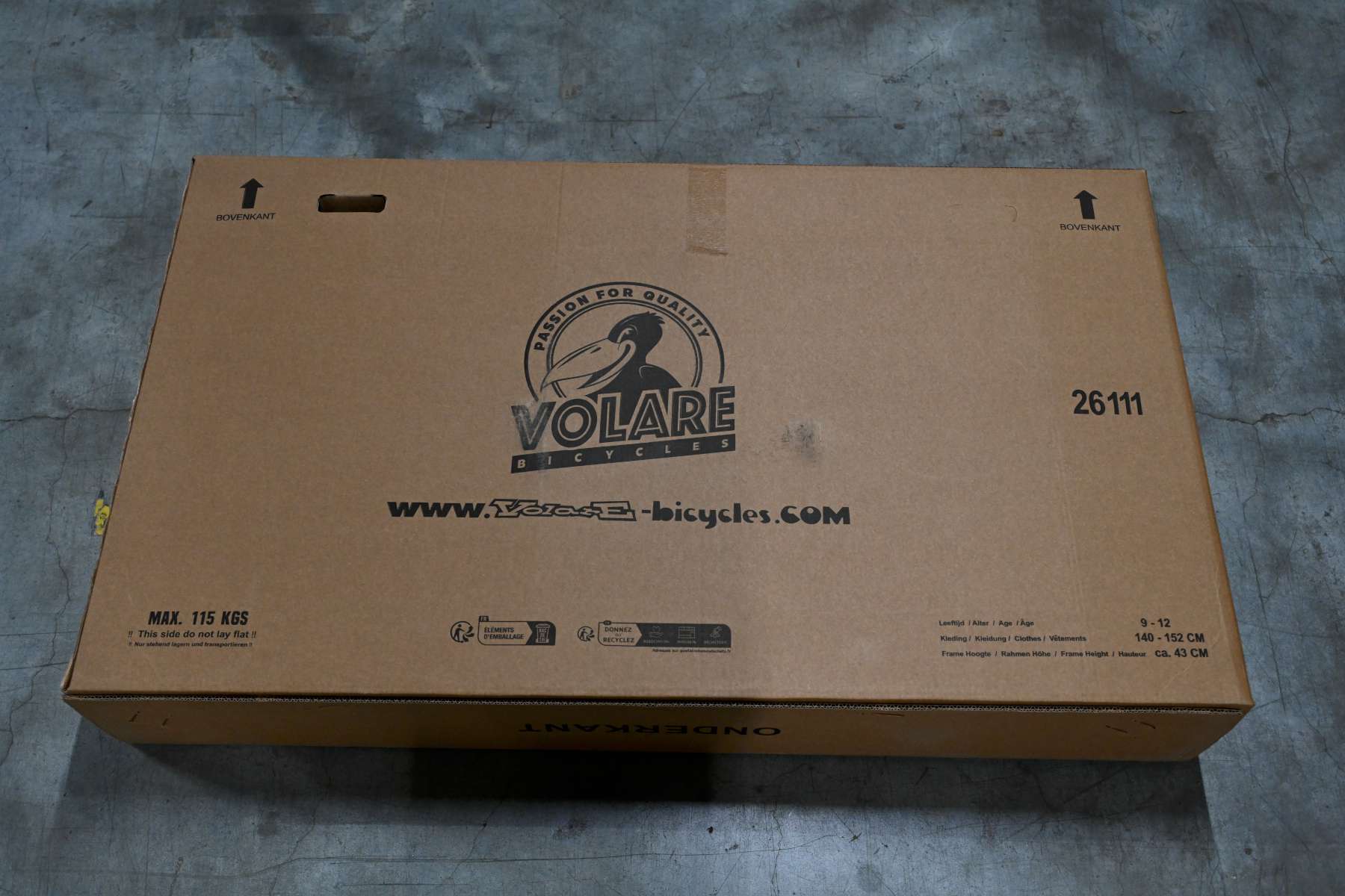 Volare Sportivo Kinderfiets - Jongens - 26 inch - Blauw - Twee Handremmen 11 Volare Sportivo Kinderfiets - Jongens - 26 inch - Blauw - Twee Handremmen - Afbeelding 11