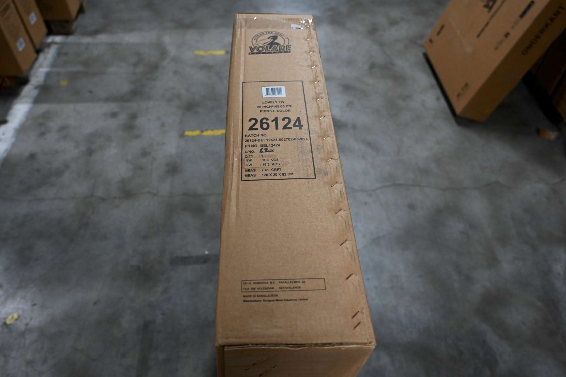 Volare Lovely Kinderfiets - Meisjes - 26 inch - Paars - Twee handremmen 12 Volare Lovely Kinderfiets - Meisjes - 26 inch - Paars - Twee handremmen - Afbeelding 12