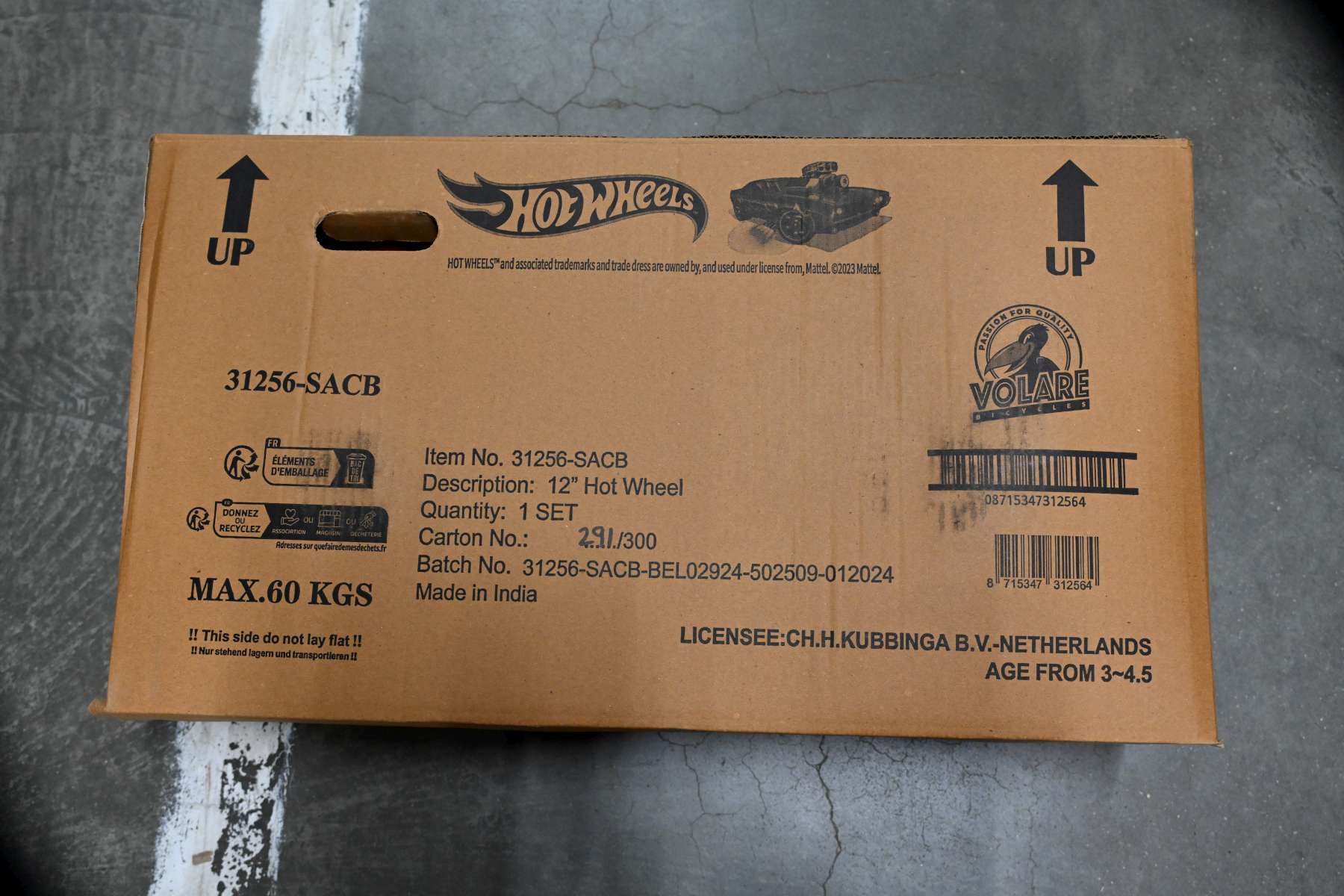 Hot Wheels Kinderfiets - Jongens - 12 inch - Zwart Oranje Blauw 13 Hot Wheels Kinderfiets - Jongens - 12 inch - Zwart Oranje Blauw - Afbeelding 13