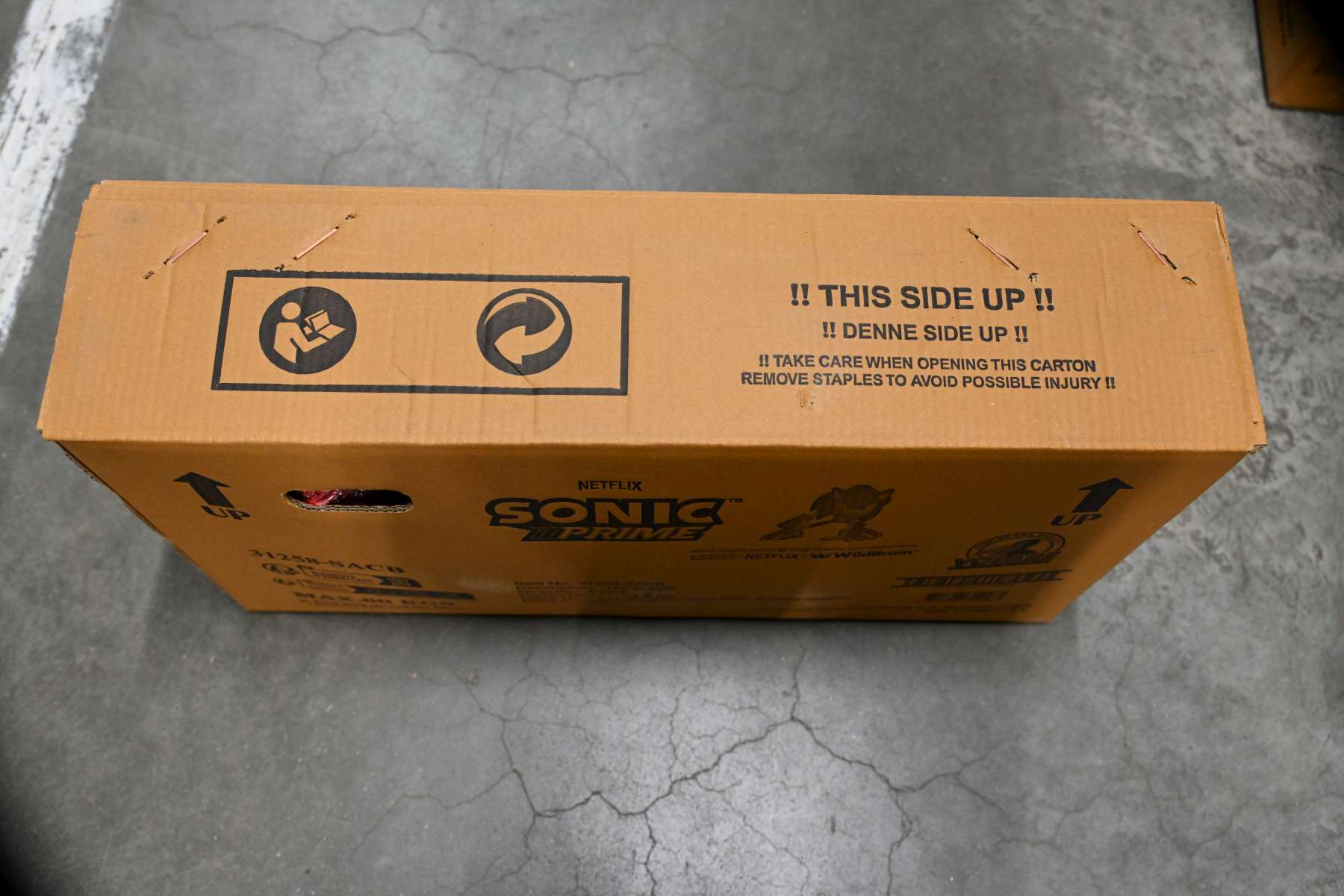 Sonic Prime Kinderfiets - Jongens - 12 inch - Blauw Rood 12 Sonic Prime Kinderfiets - Jongens - 12 inch - Blauw Rood - Afbeelding 12