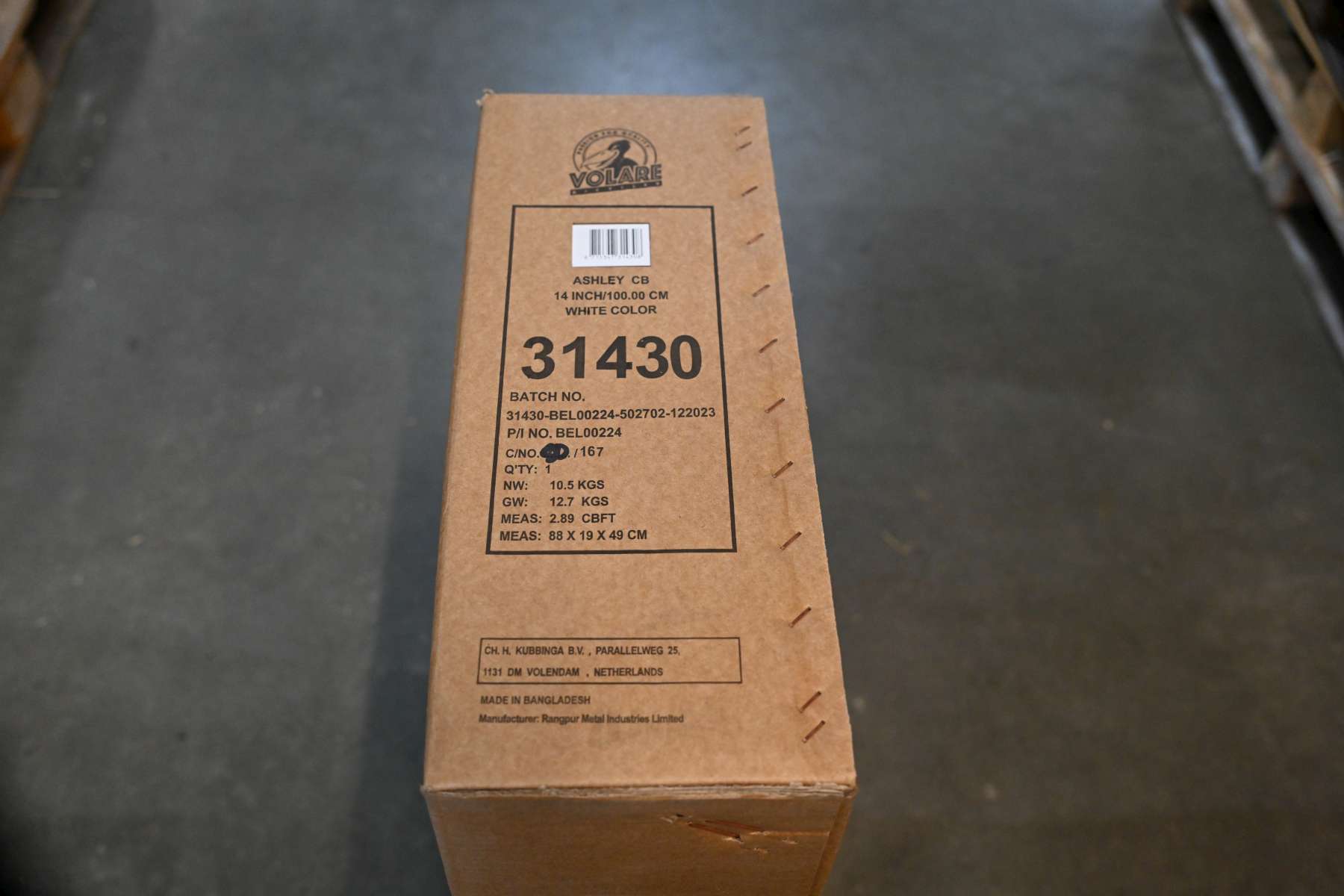 Volare Ashley Kinderfiets - Meisjes - 14 inch - Wit 12 Volare Ashley Kinderfiets - Meisjes - 14 inch - Wit - Afbeelding 12