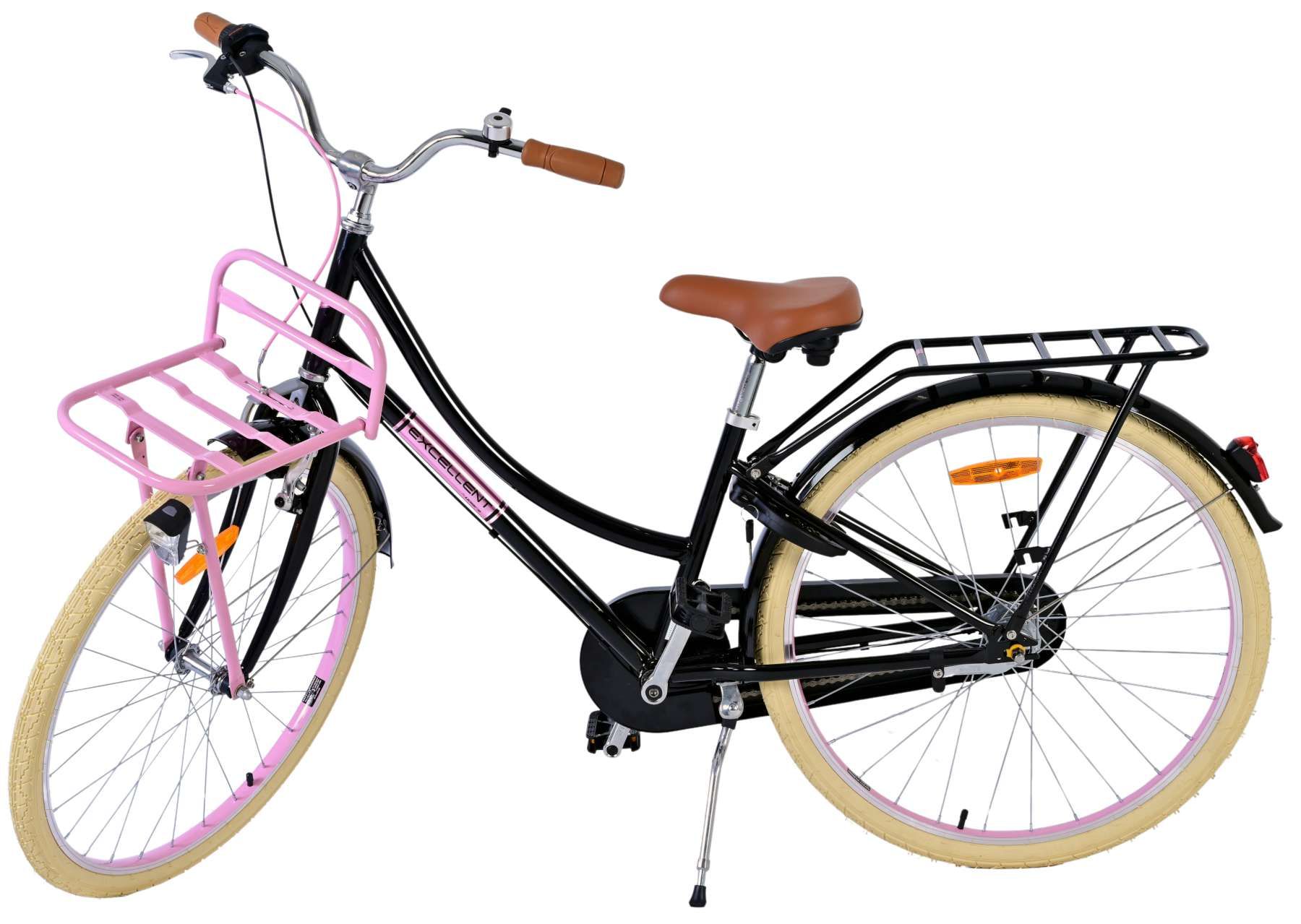 Volare Excellent Kinderfiets - Meisjes - 26 inch - Zwart - 3 versnellingen 9 Volare Excellent Kinderfiets - Meisjes - 26 inch - Zwart - 3 versnellingen - Afbeelding 9