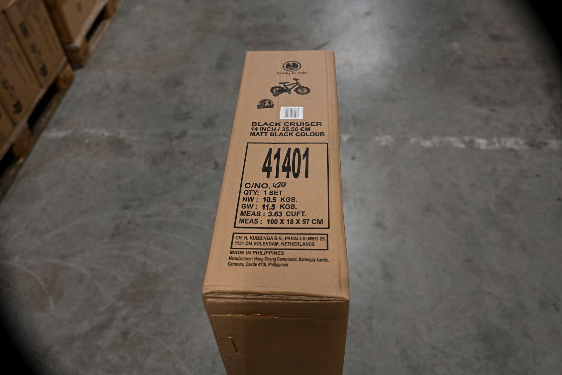 Volare Black Cruiser Kinderfiets - Jongens - 14 inch - Zwart - 95% afgemonteerd 3 Volare Black Cruiser Kinderfiets - Jongens - 14 inch - Zwart - 95% afgemonteerd - Afbeelding 3