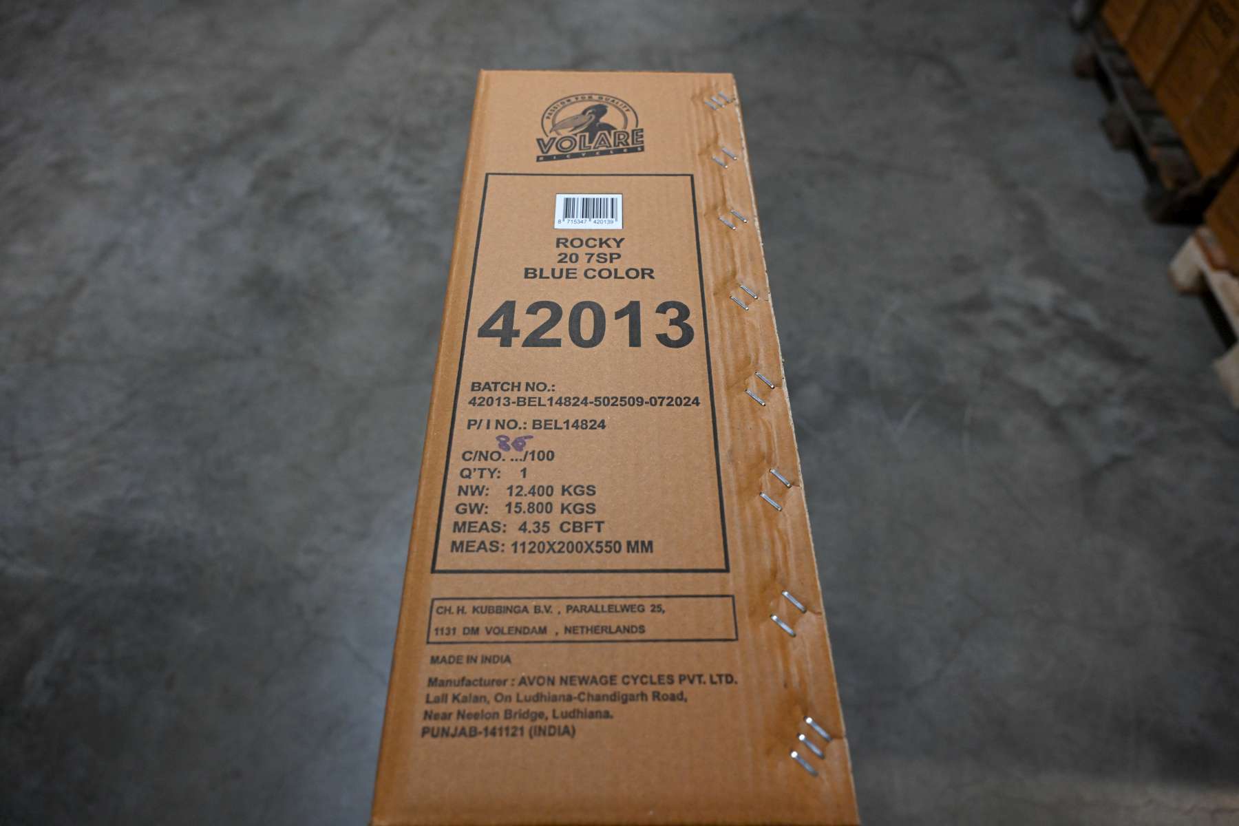 Volare Rocky Kinderfiets - 20 inch - 7 speed - Blauw 14 Volare Rocky Kinderfiets - 20 inch - 7 speed - Blauw - Afbeelding 14