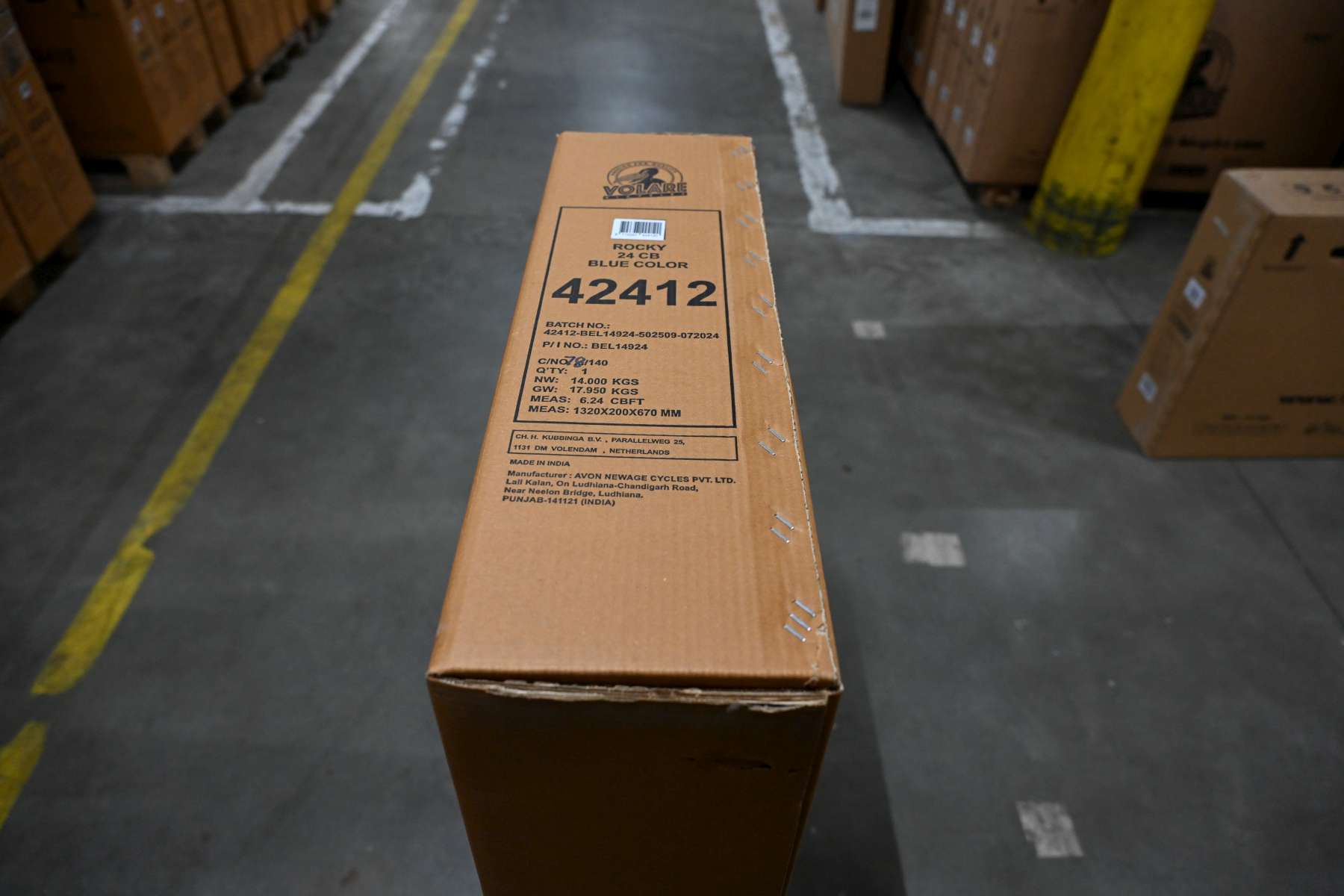 Volare Rocky Kinderfiets - Jongens - 24 inch - Blauw 13 Volare Rocky Kinderfiets - Jongens - 24 inch - Blauw - Afbeelding 13