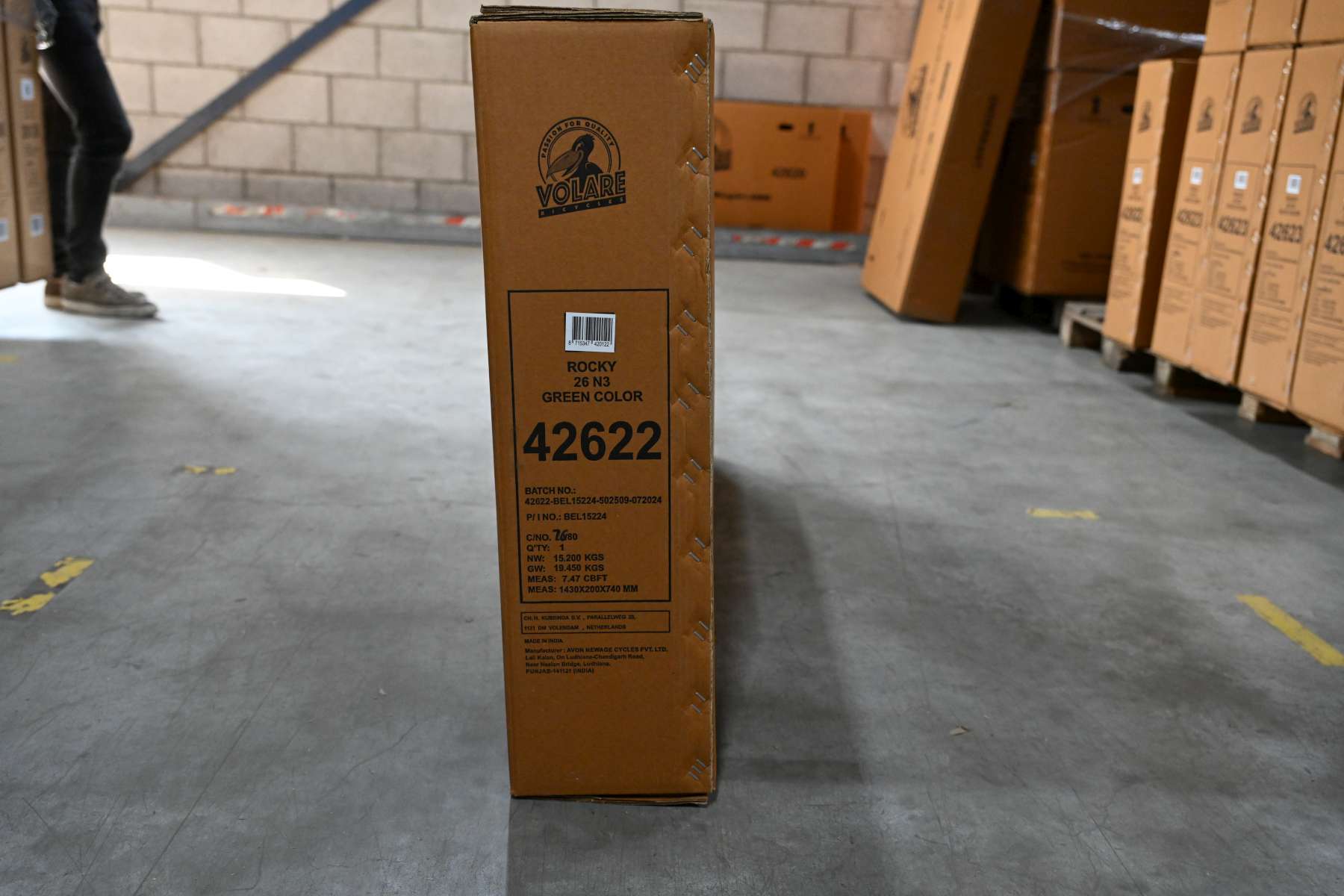 Volare Rocky Kinderfiets - 26 inch - Groen - Shimano 3 versnellingen 14 Volare Rocky Kinderfiets - 26 inch - Groen - Shimano 3 versnellingen - Afbeelding 14