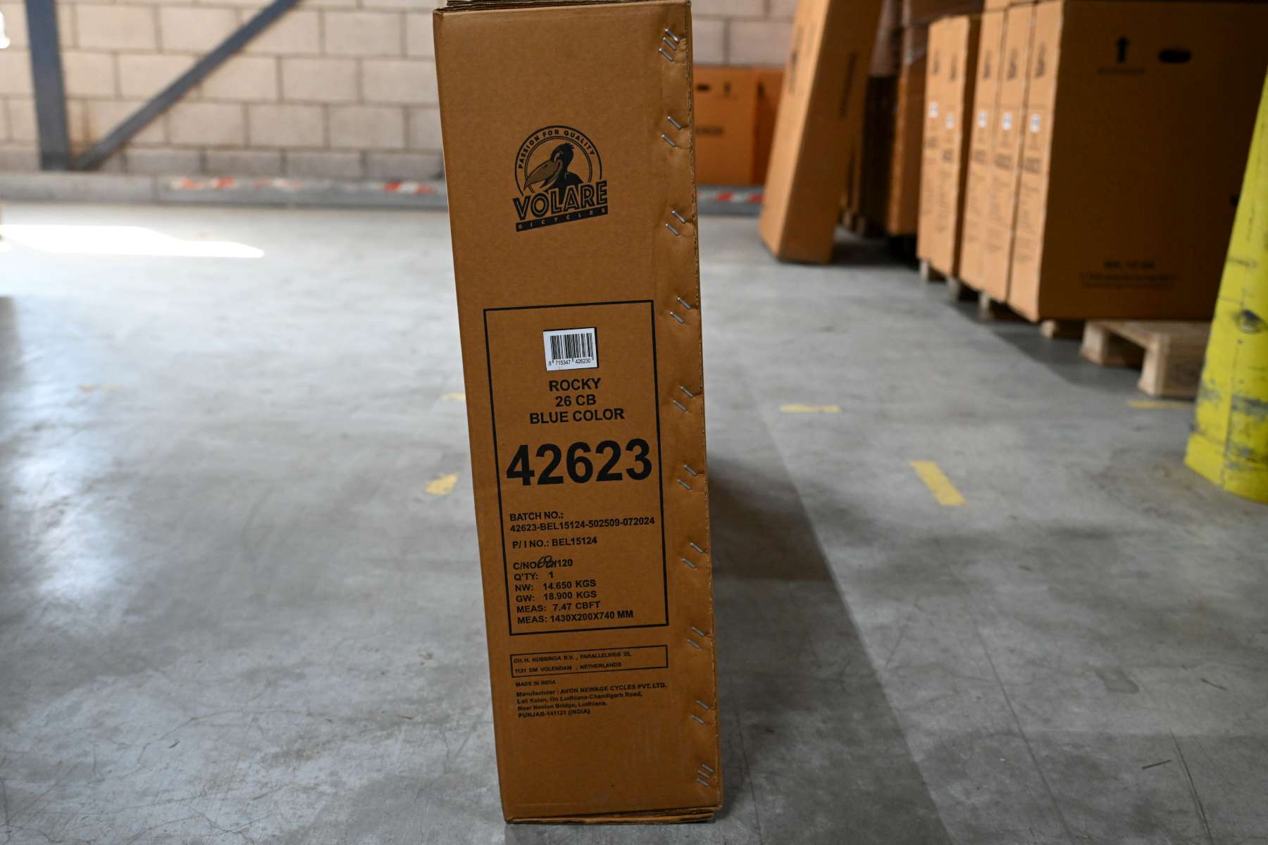 Volare Rocky Kinderfiets - Jongens - 26 inch - Blauw 12 Volare Rocky Kinderfiets - Jongens - 26 inch - Blauw - Afbeelding 12