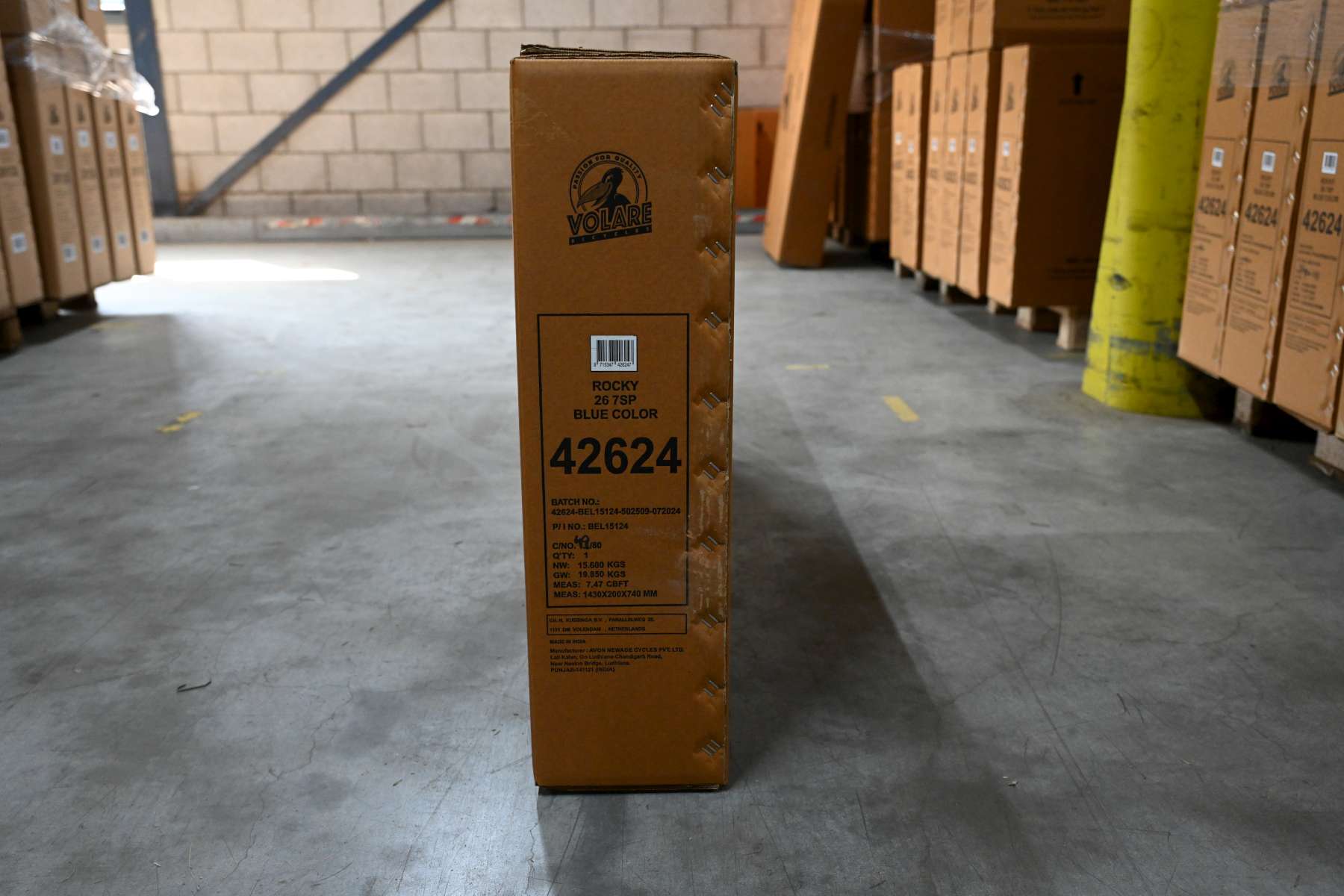 Volare Rocky Kinderfiets - 26 inch – Blauw – 7 versnellingen 14 Volare Rocky Kinderfiets - 26 inch – Blauw – 7 versnellingen - Afbeelding 14