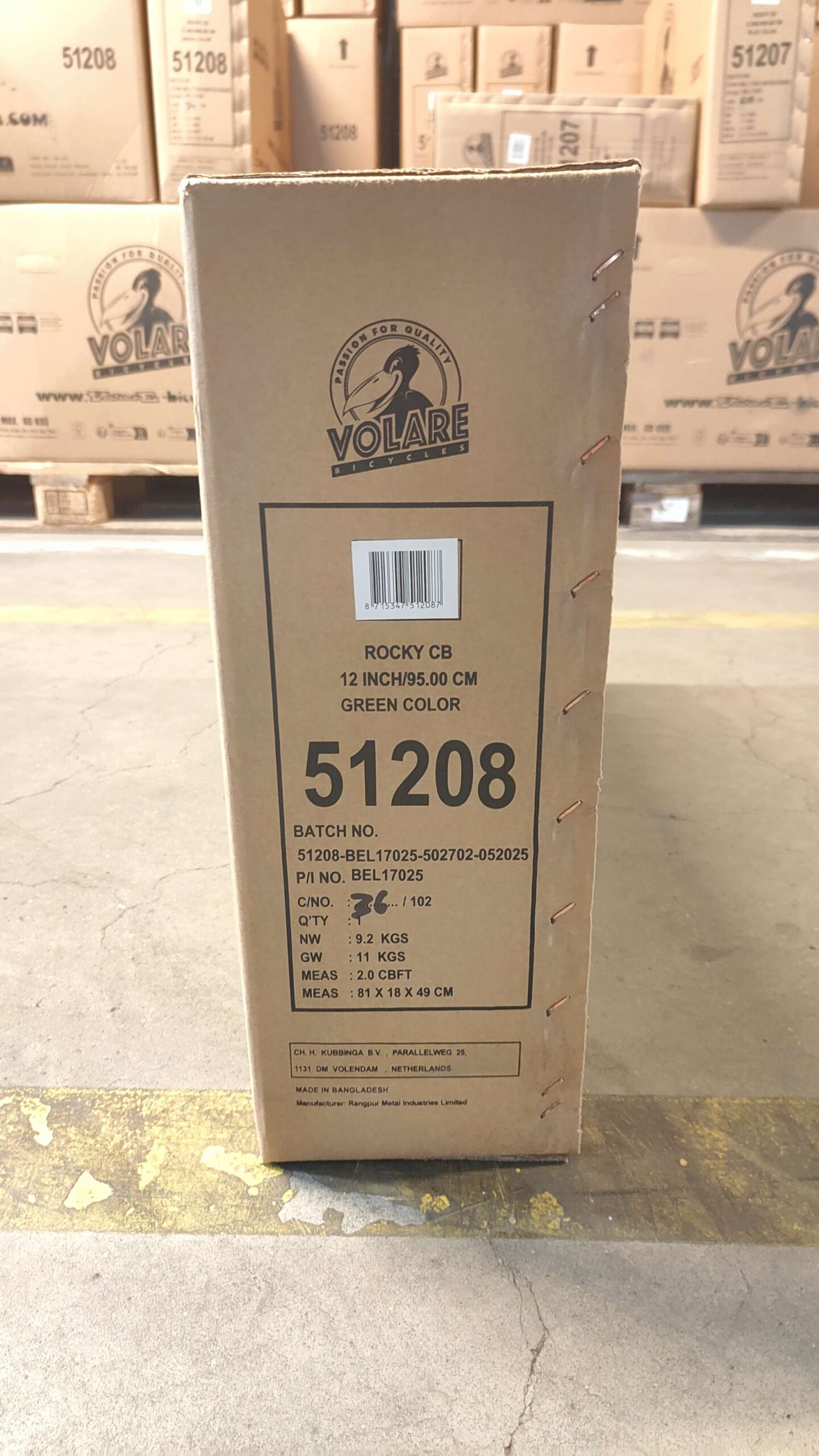 Volare Rocky Kinderfiets - Jongens - 12 inch - Groen 11 Volare Rocky Kinderfiets - Jongens - 12 inch - Groen - Afbeelding 11