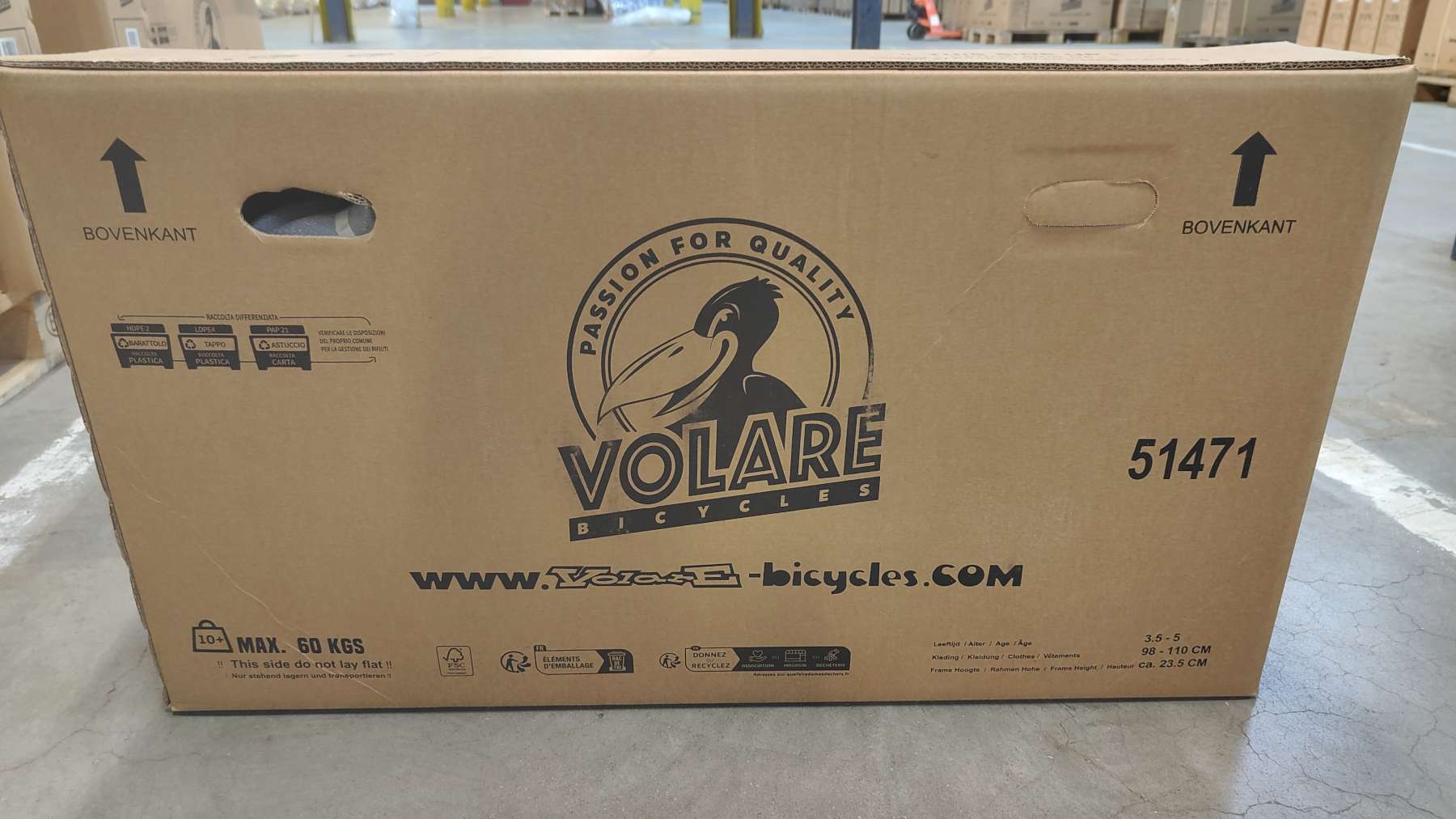 Volare Rocky Kinderfiets - Jongens - 14 inch - Blauw 13 Volare Rocky Kinderfiets - Jongens - 14 inch - Blauw - Afbeelding 13