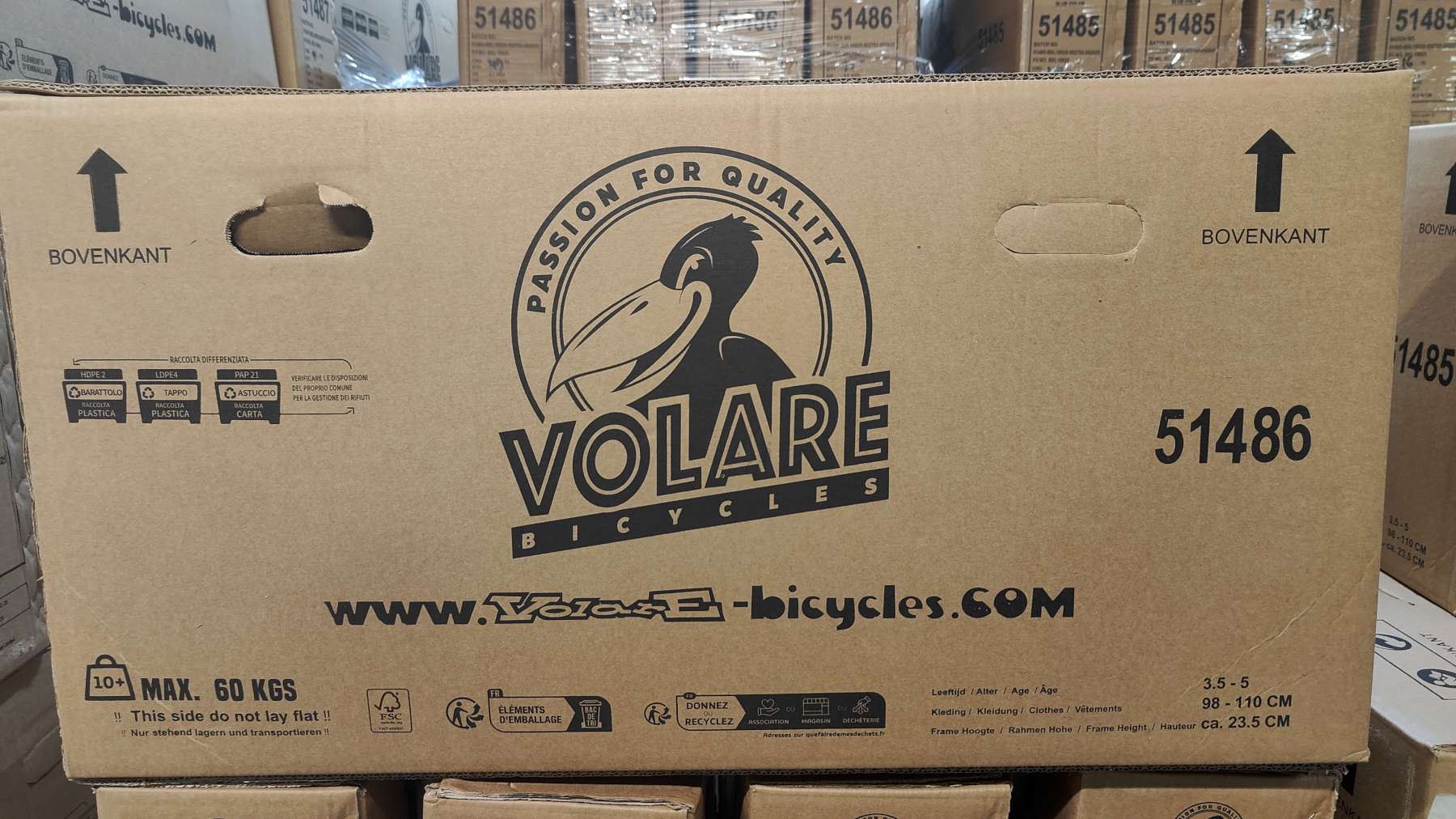 Volare Super GT Kinderfiets - Jongens - 14 inch - Blauw - Twee handremmen 12 Volare Super GT Kinderfiets - Jongens - 14 inch - Blauw - Twee handremmen - Afbeelding 12