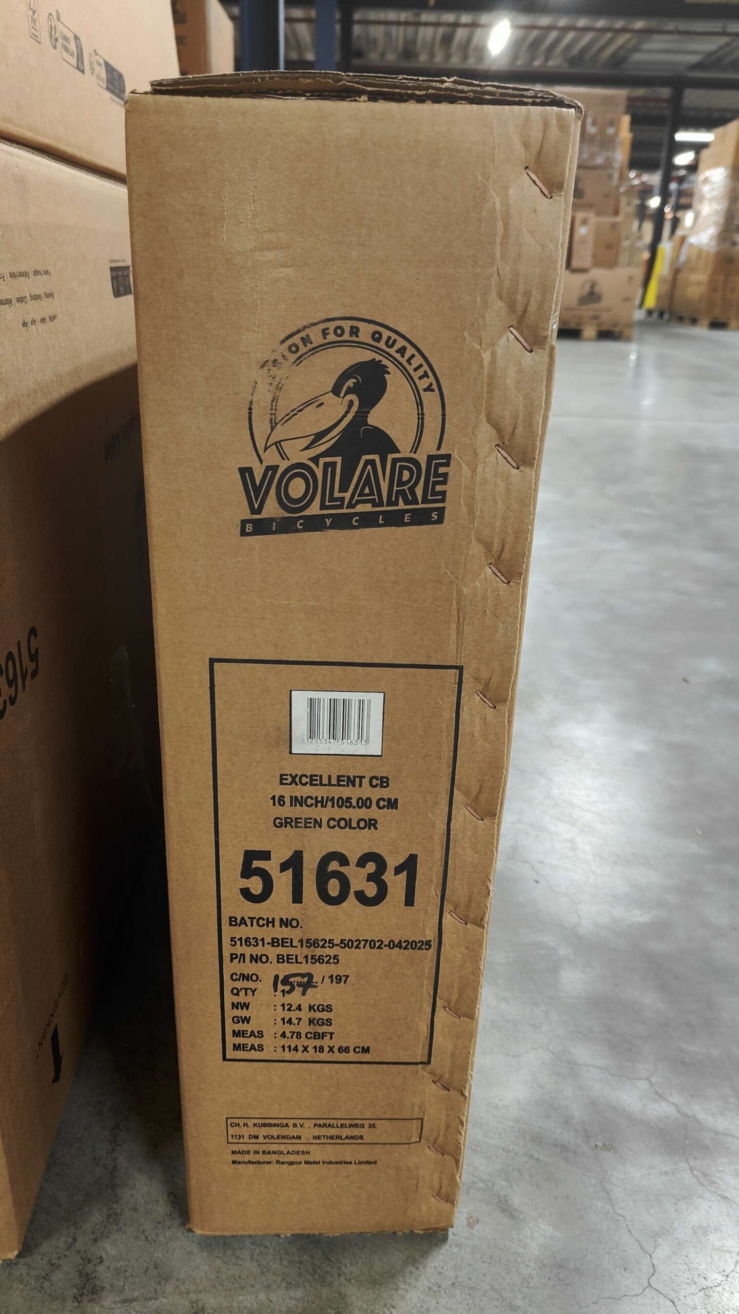 Volare Excellent Kinderfiets - Meisjes - 16 inch - Groen - 95% afgemonteerd 11 Volare Excellent Kinderfiets - Meisjes - 16 inch - Groen - 95% afgemonteerd - Afbeelding 11