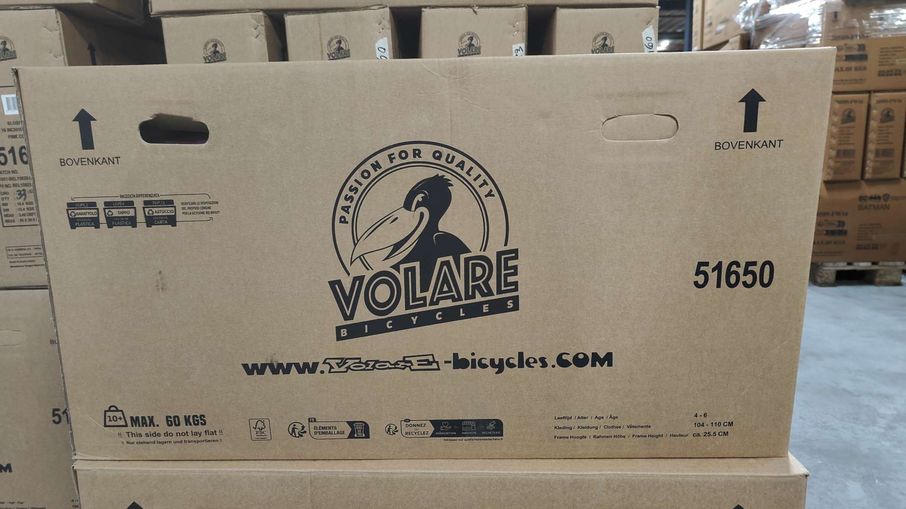 Volare Blossom Kinderfiets - Meisjes - 16 inch - Roze 13 Volare Blossom Kinderfiets - Meisjes - 16 inch - Roze - Afbeelding 13