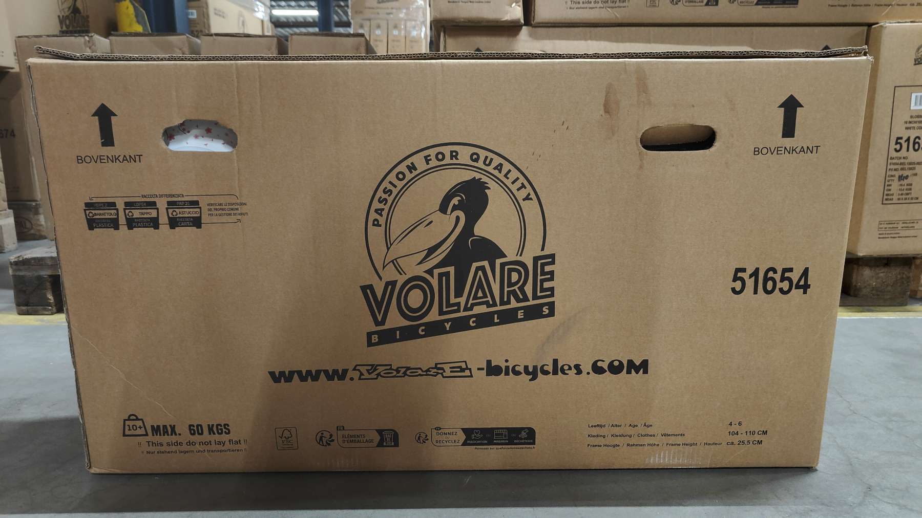 Volare Blossom Kinderfiets - Meisjes - 16 inch - Wit - Twee Handremmen 13 Volare Blossom Kinderfiets - Meisjes - 16 inch - Wit - Twee Handremmen - Afbeelding 13