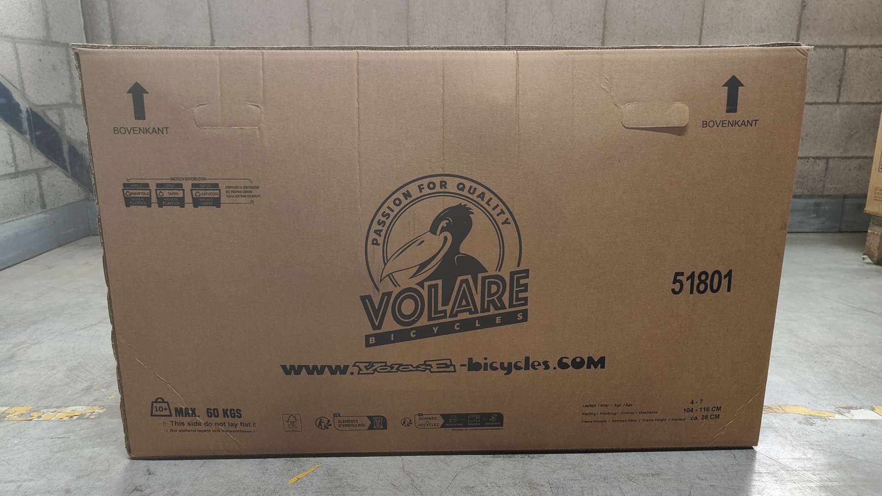 Volare Ashley Kinderfiets - Meisjes - 18 inch - Wit 13 Volare Ashley Kinderfiets - Meisjes - 18 inch - Wit - Afbeelding 13