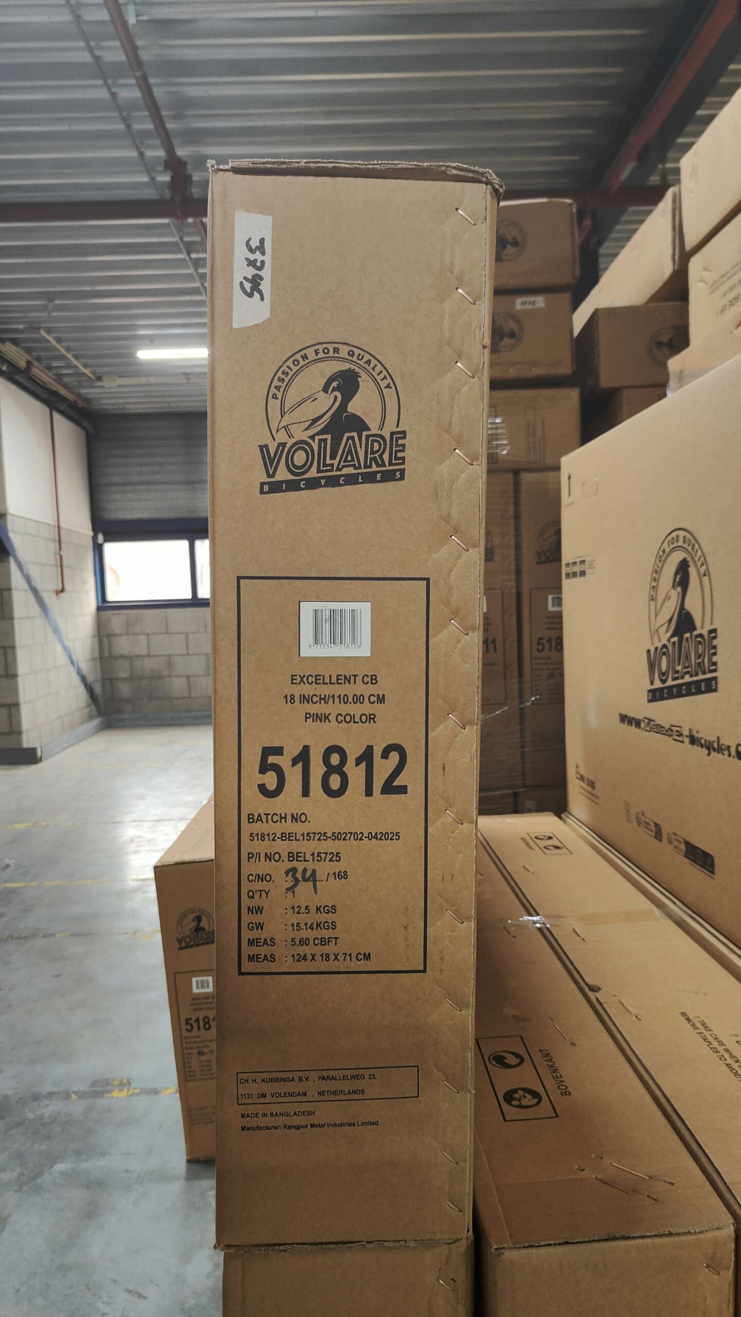 Volare Excellent Kinderfiets - Meisjes -18 inch - Roze - 95% afgemonteerd 11 Volare Excellent Kinderfiets - Meisjes -18 inch - Roze - 95% afgemonteerd - Afbeelding 11