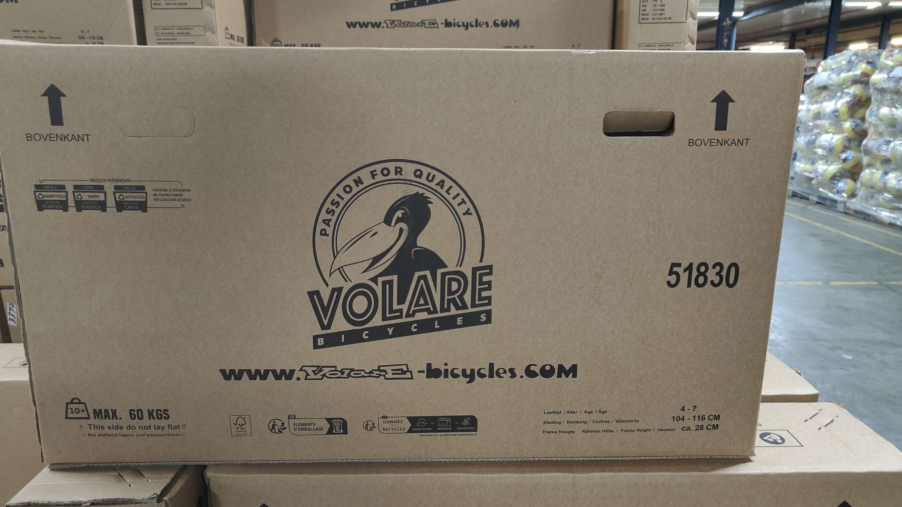 Volare Blossom Kinderfiets - Meisjes - 18 inch - Roze 13 Volare Blossom Kinderfiets - Meisjes - 18 inch - Roze - Afbeelding 13