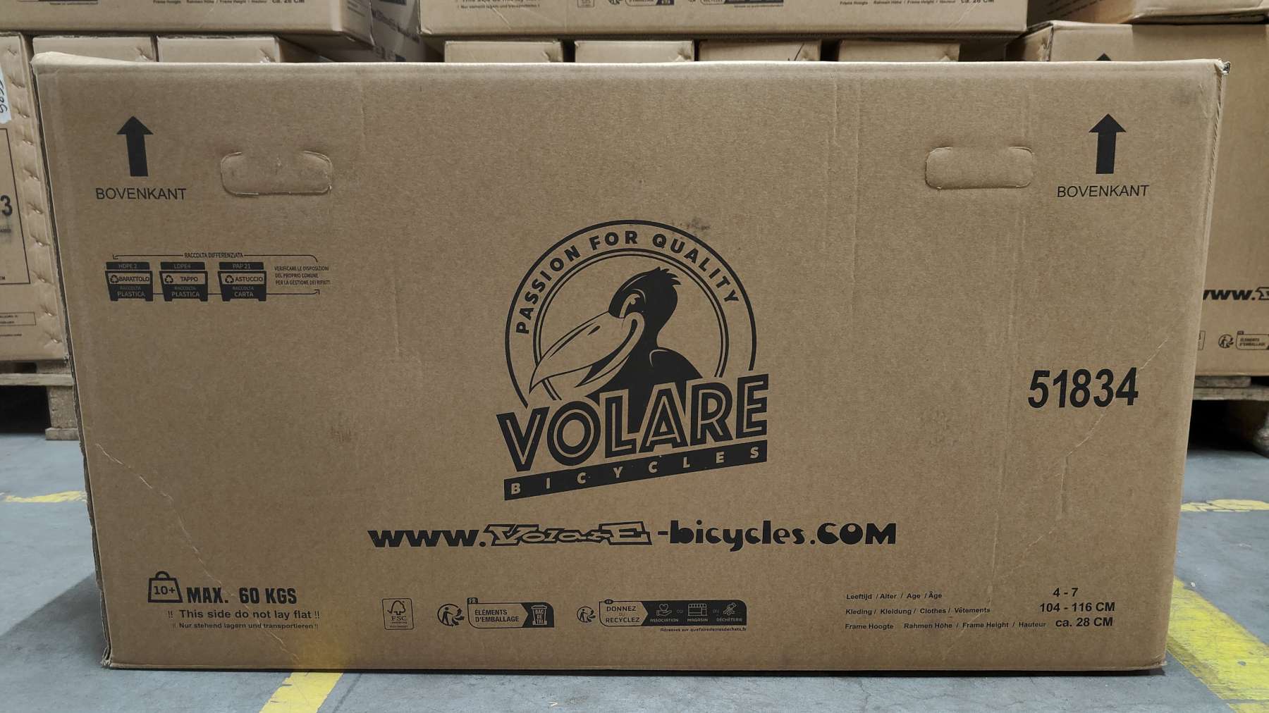 Volare Blossom Kinderfiets - Meisjes - 18 inch - Wit 13 Volare Blossom Kinderfiets - Meisjes - 18 inch - Wit - Afbeelding 13