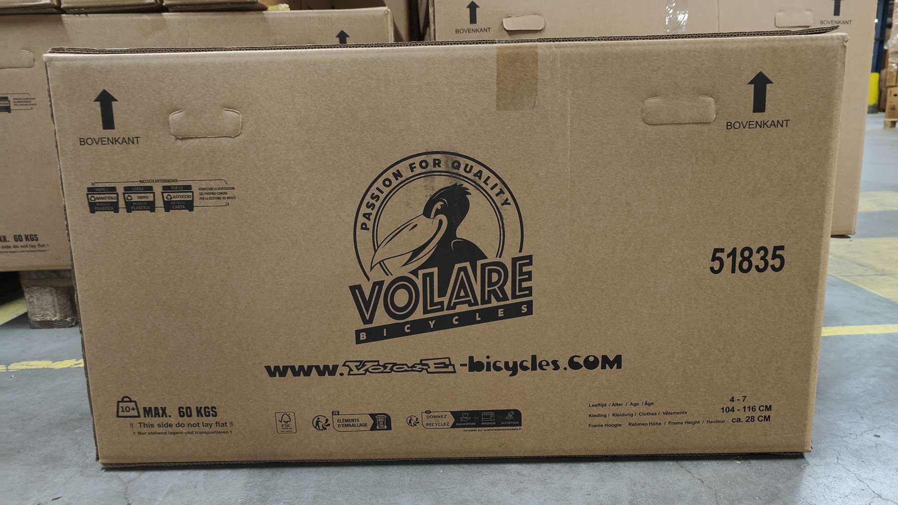 Volare Blossom Kinderfiets - Meisjes - 18 inch - Wit - Twee handremmen 13 Volare Blossom Kinderfiets - Meisjes - 18 inch - Wit - Twee handremmen - Afbeelding 13