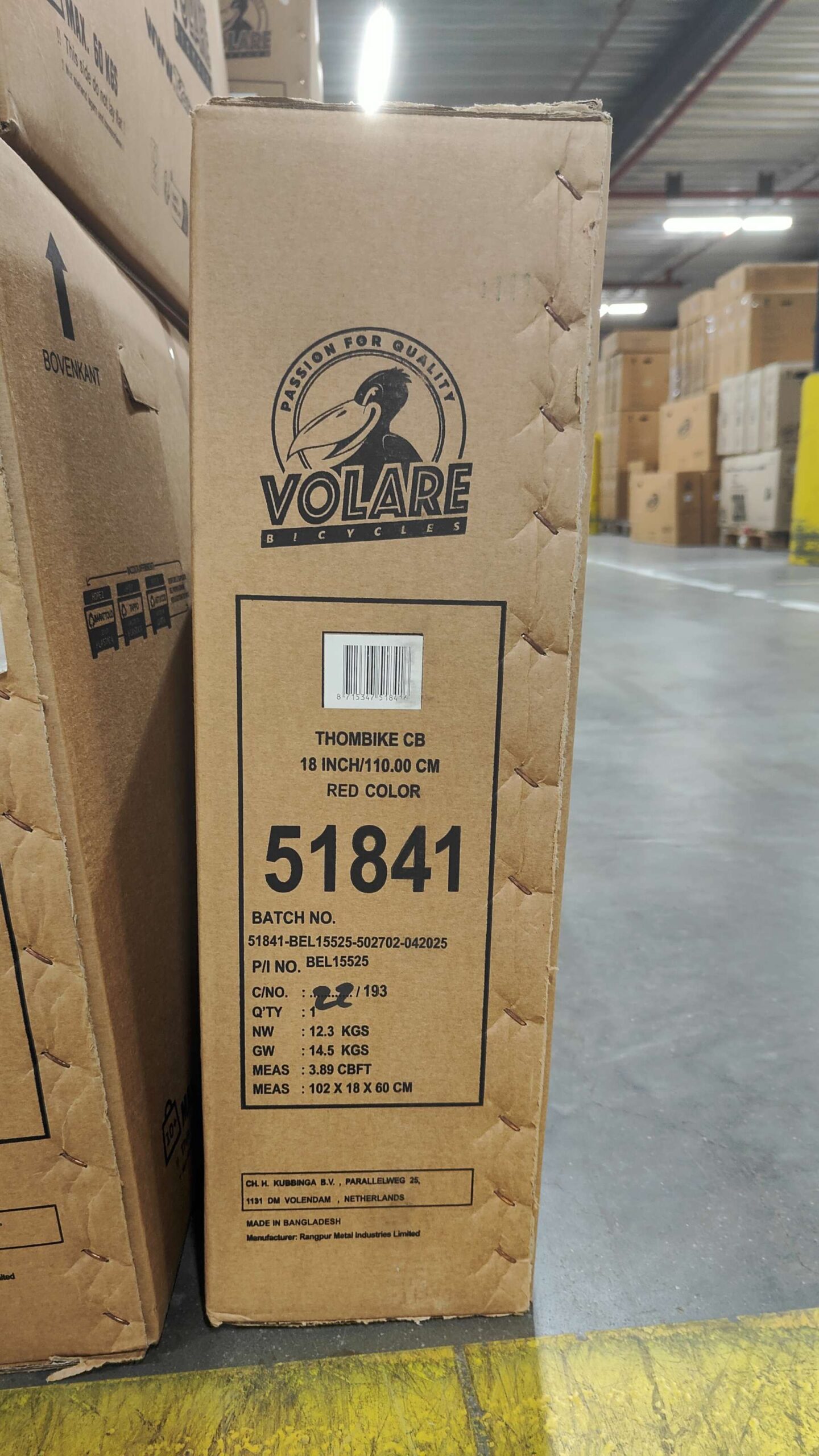 Volare Thombike Kinderfiets - Jongens - 18 inch - Zwart Rood 11 Volare Thombike Kinderfiets - Jongens - 18 inch - Zwart Rood - Afbeelding 11