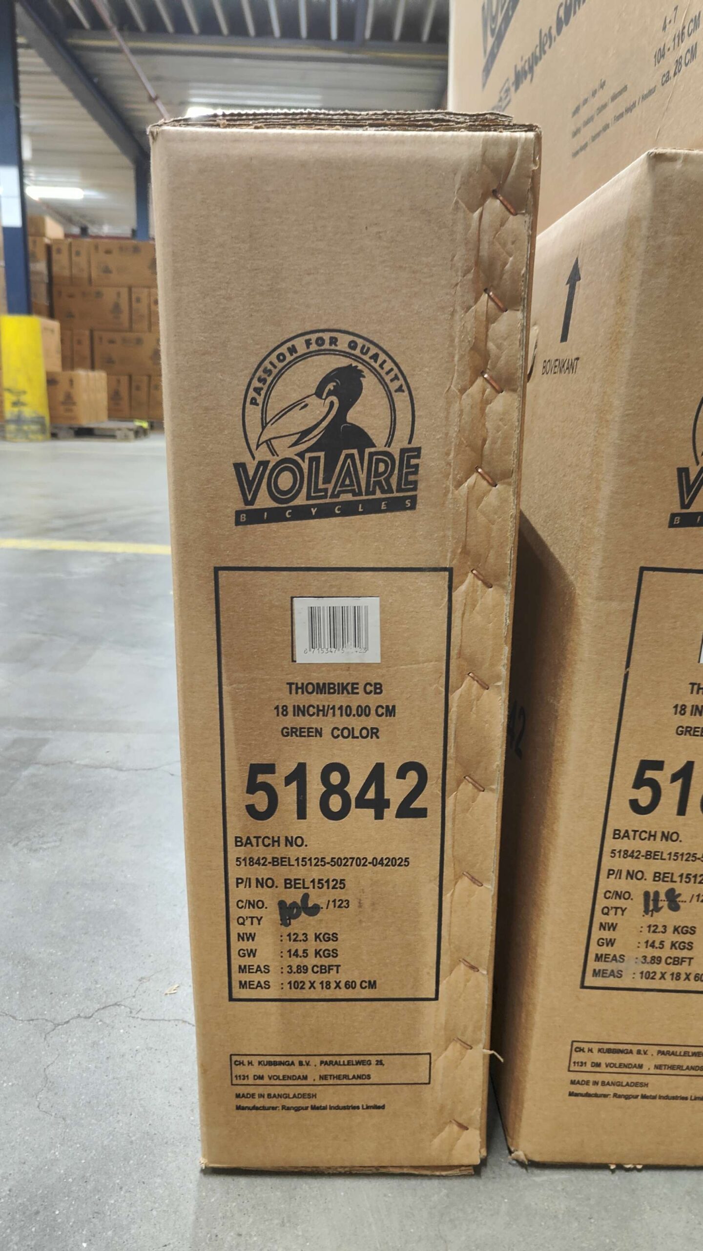 Volare Thombike Kinderfiets - Jongens - 18 inch - Zwart Groen 11 Volare Thombike Kinderfiets - Jongens - 18 inch - Zwart Groen - Afbeelding 11