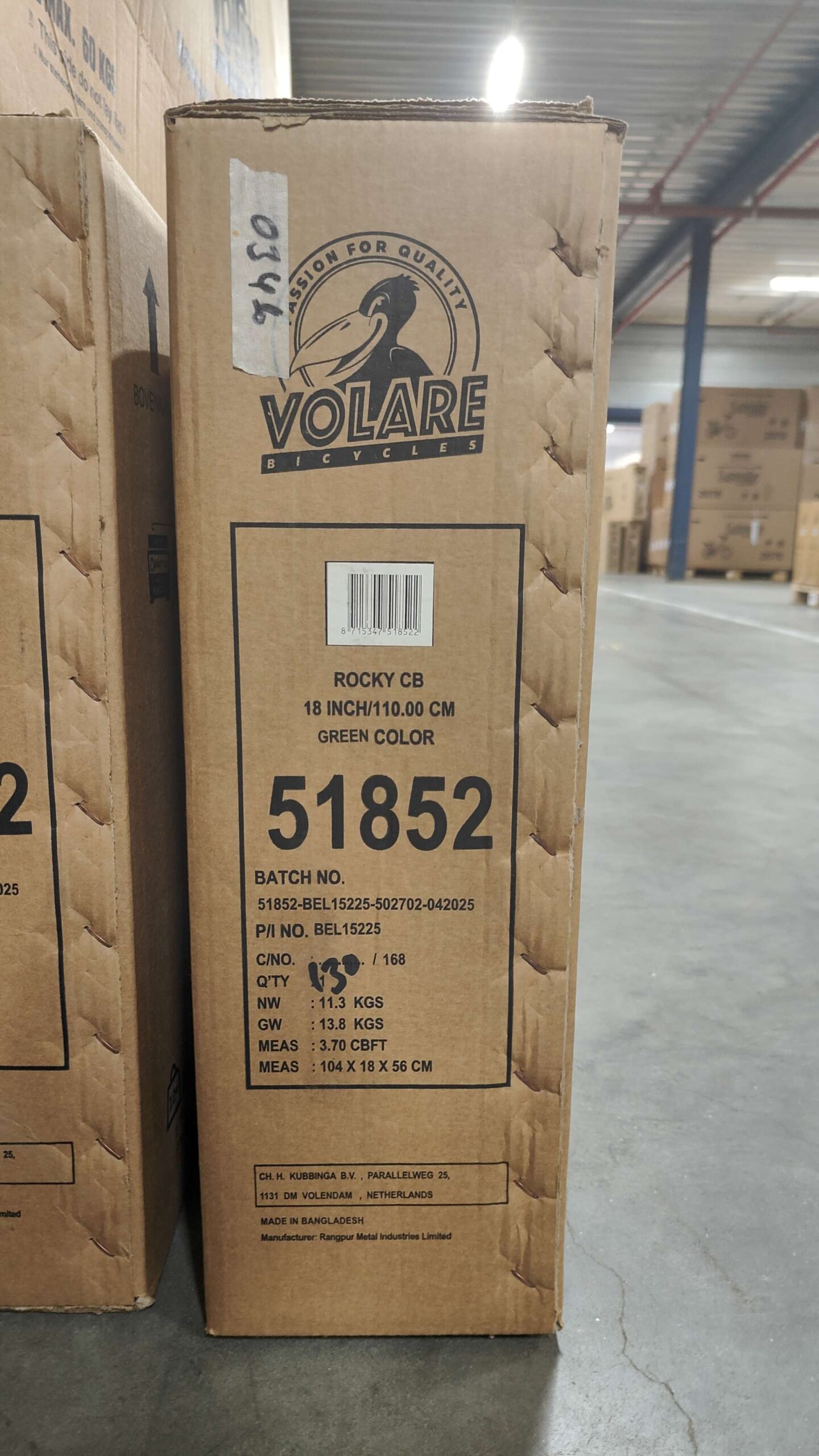 Volare Rocky Kinderfiets - Jongens - 18 inch - Groen 11 Volare Rocky Kinderfiets - Jongens - 18 inch - Groen - Afbeelding 11