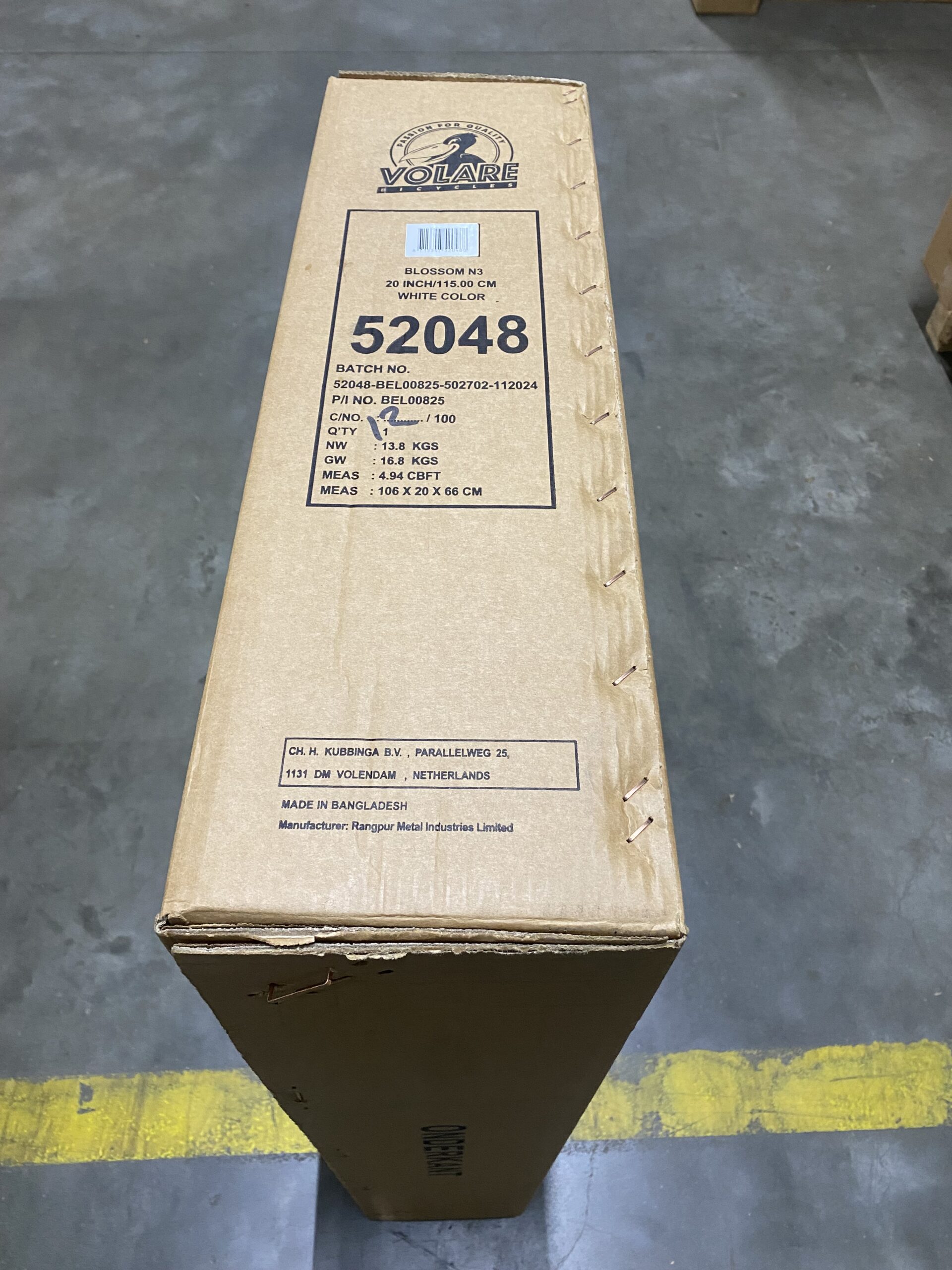 Volare Blossom Kinderfiets - Meisjes - 20 inch - Wit - Nexus 3 versnellingen 13 Volare Blossom Kinderfiets - Meisjes - 20 inch - Wit - Nexus 3 versnellingen - Afbeelding 13