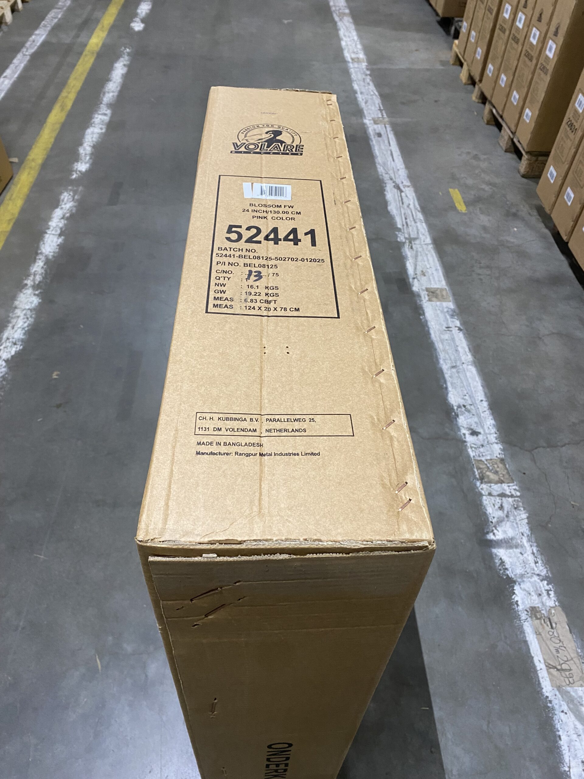 Volare Blossom Kinderfiets - Meisjes - 24 inch - Roze - Twee handremmen 12 Volare Blossom Kinderfiets - Meisjes - 24 inch - Roze - Twee handremmen - Afbeelding 12