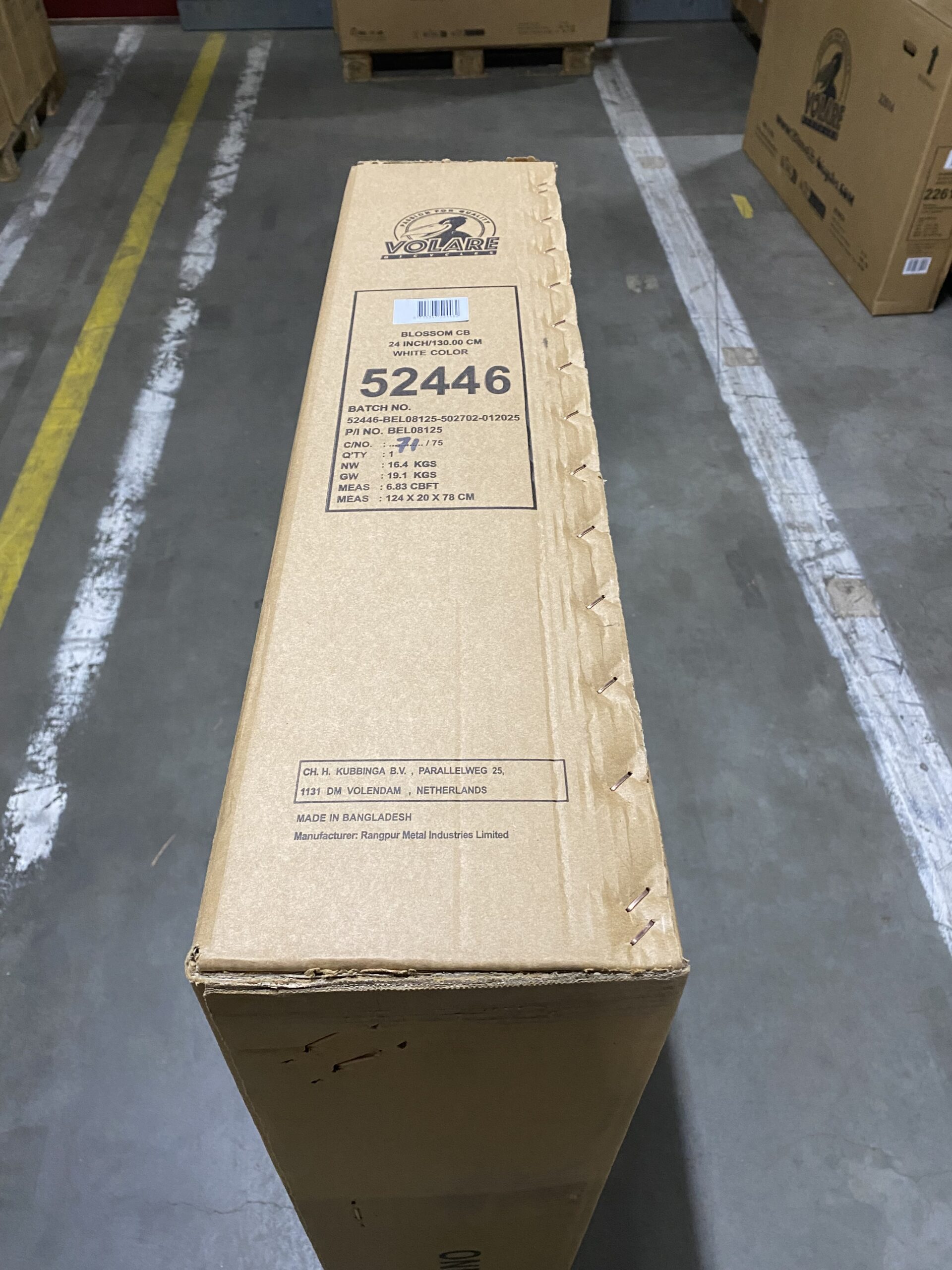 Volare Blossom Kinderfiets - Meisjes - 24 inch - Wit 12 Volare Blossom Kinderfiets - Meisjes - 24 inch - Wit - Afbeelding 12