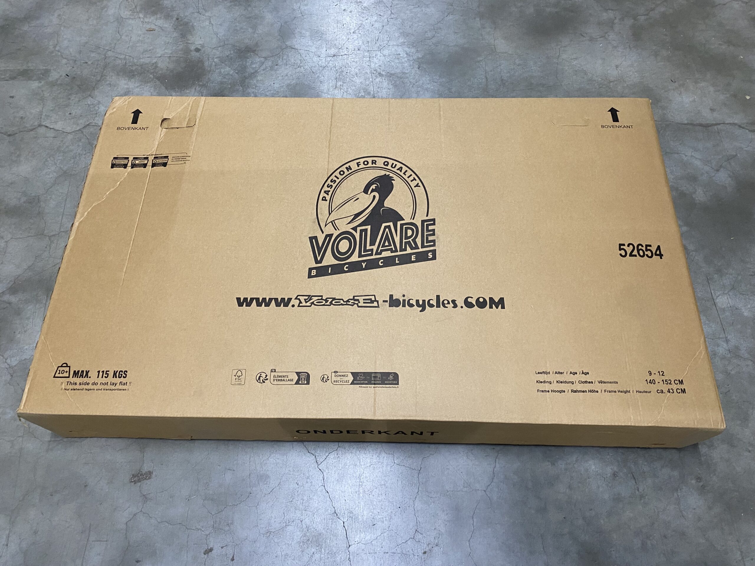 Volare Blossom Kinderfiets - Meisjes - 26 inch - Paars - Twee handremmen 2 Volare Blossom Kinderfiets - Meisjes - 26 inch - Paars - Twee handremmen - Afbeelding 2