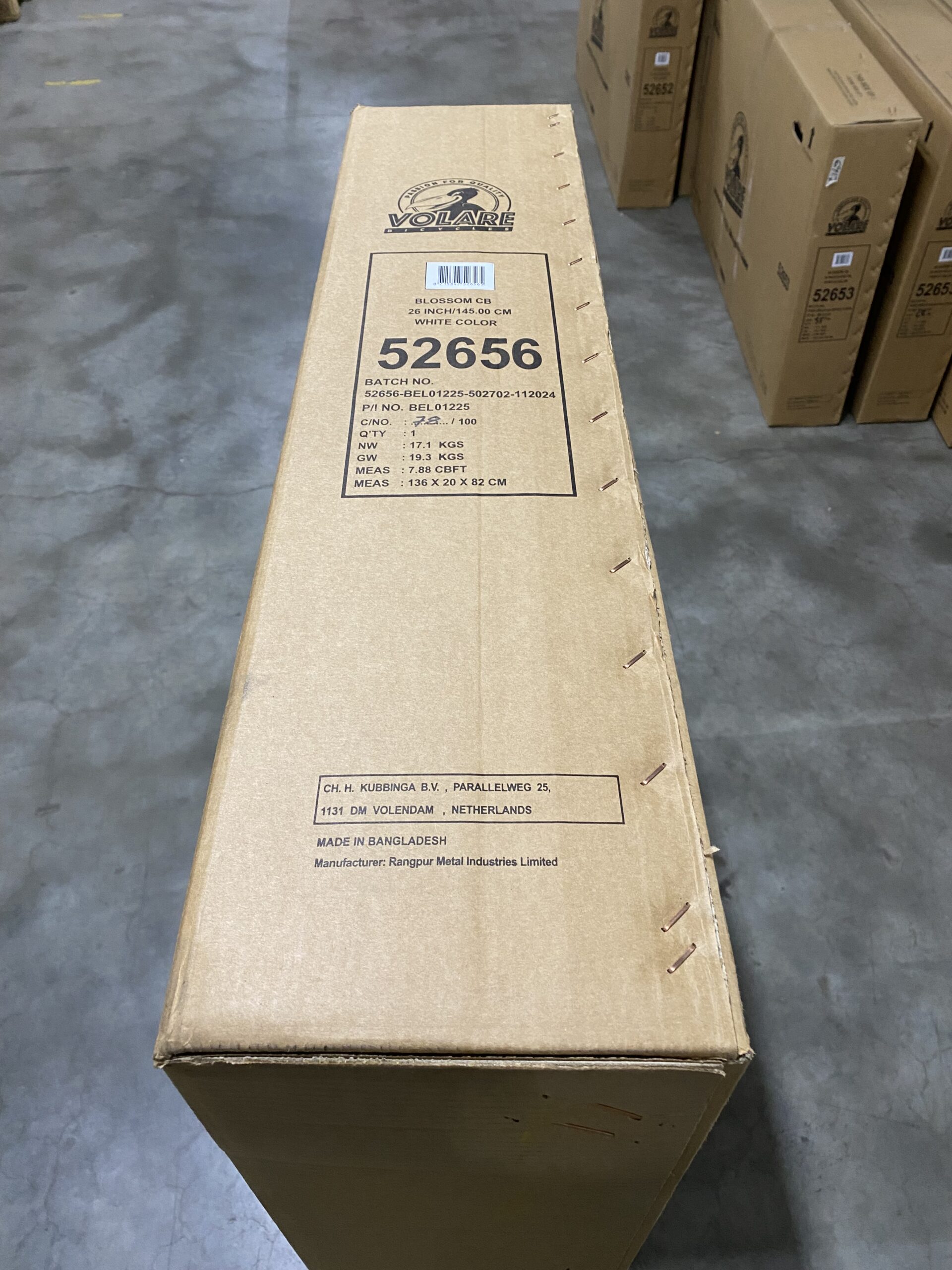 Volare Blossom Kinderfiets - Meisjes - 26 inch - Wit 12 Volare Blossom Kinderfiets - Meisjes - 26 inch - Wit - Afbeelding 12