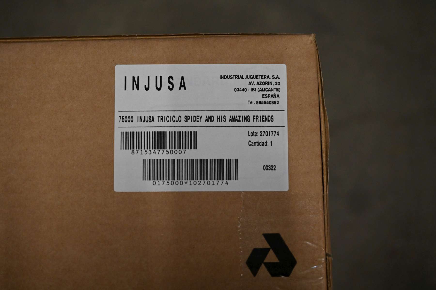 Driewieler Marvel Spidey - Jongens - Blauw 9 Driewieler Marvel Spidey - Jongens - Blauw - Afbeelding 9