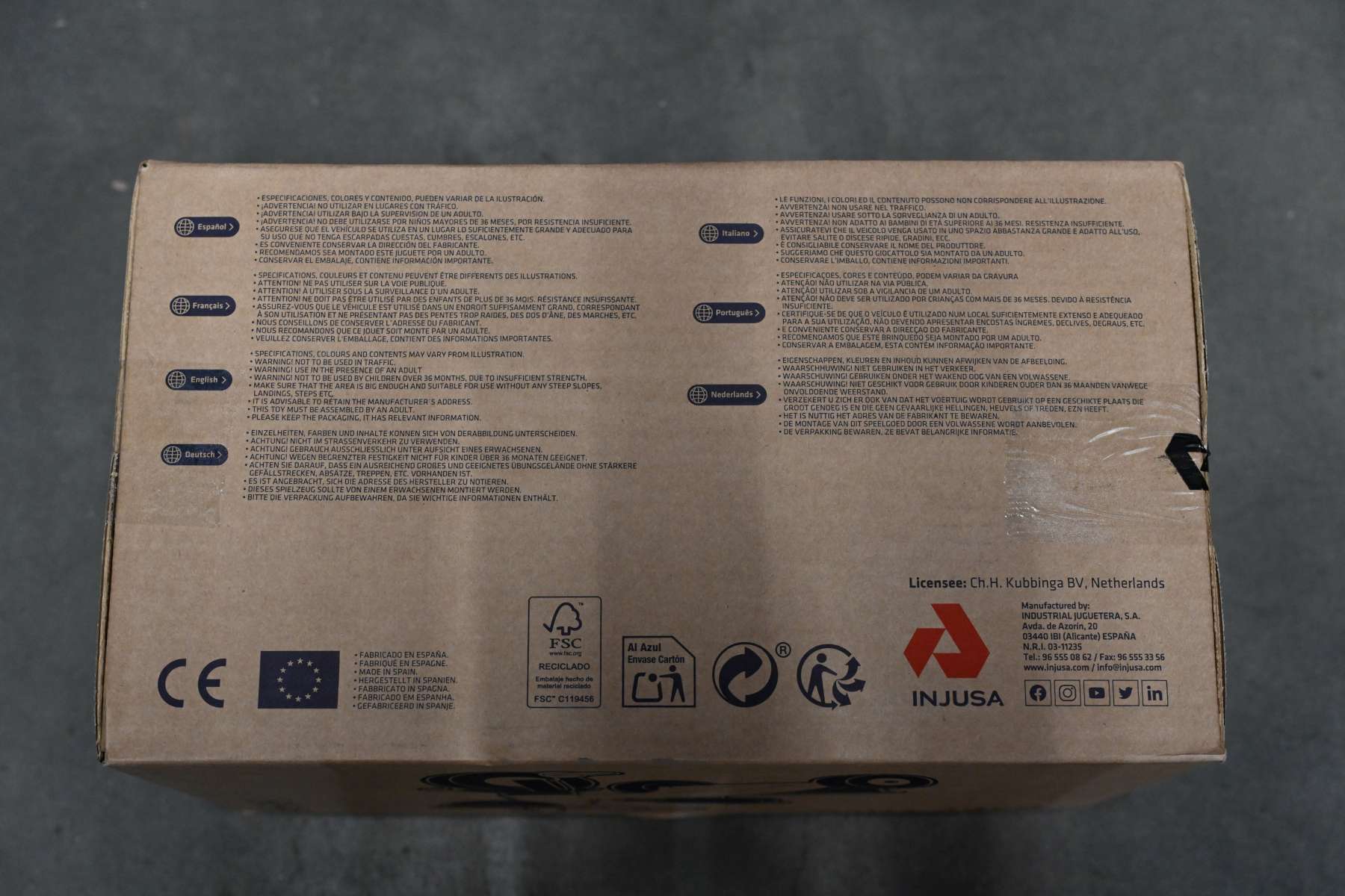 Driewieler Marvel Spidey - Jongens - Blauw 11 Driewieler Marvel Spidey - Jongens - Blauw - Afbeelding 11