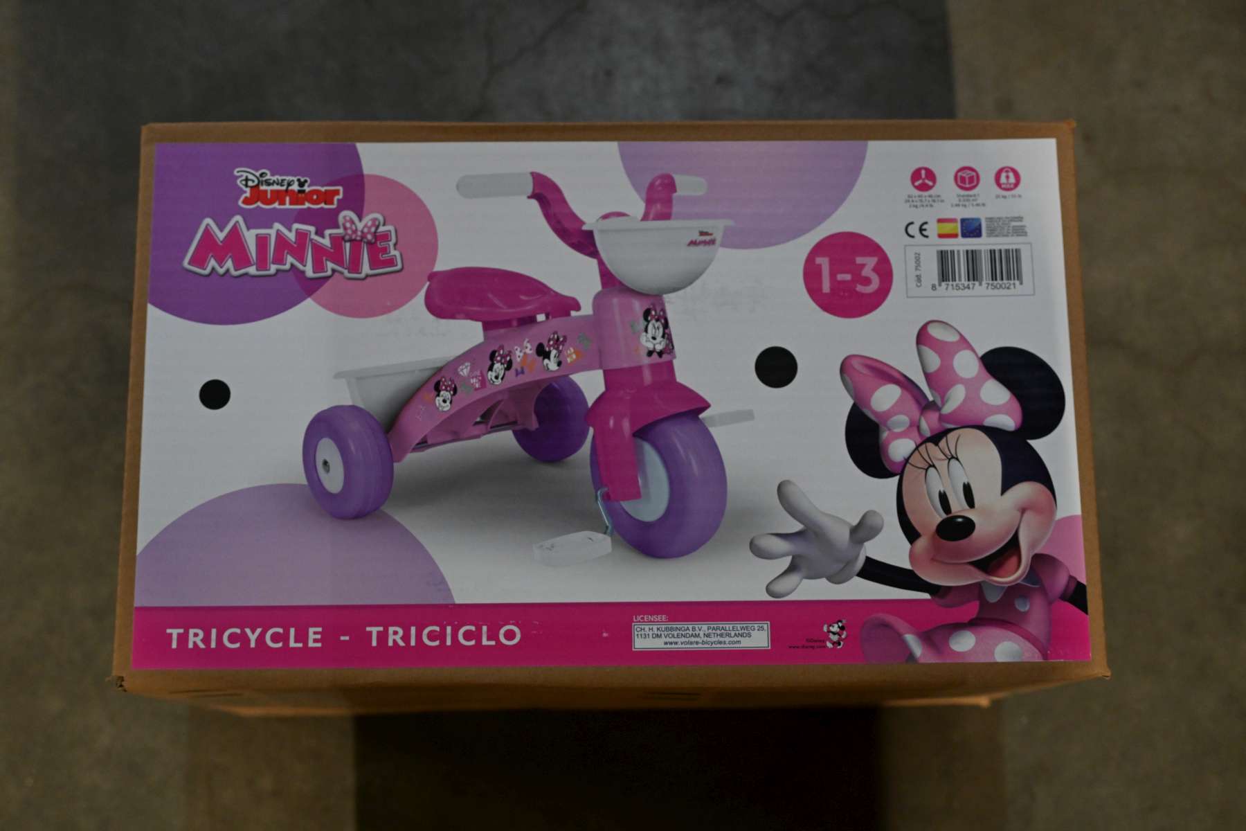 Driewieler Disney Minnie - Meisjes - Roze 10 Driewieler Disney Minnie - Meisjes - Roze - Afbeelding 10
