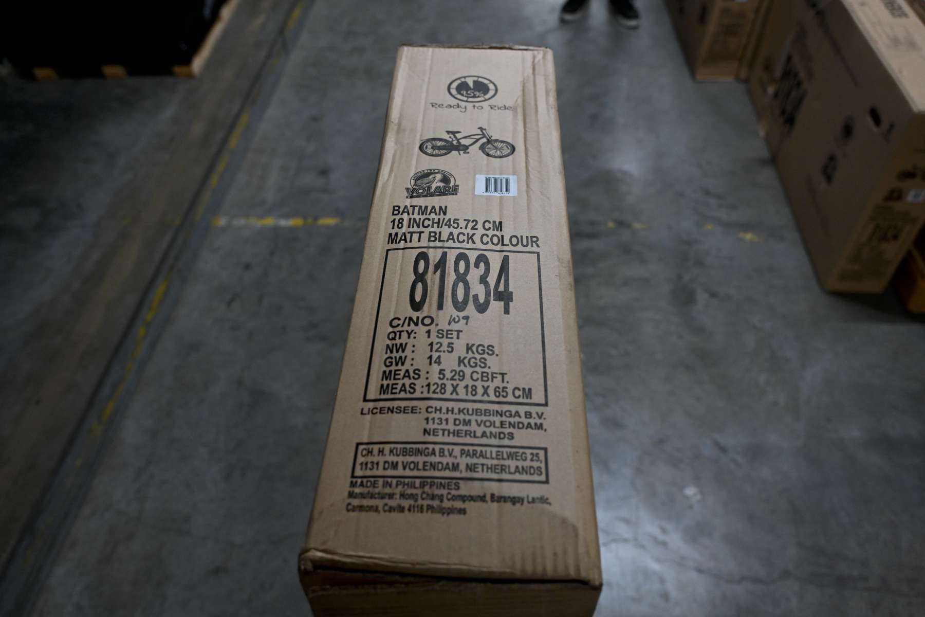 Batman Kinderfiets - Jongens - 18 inch - Zwart 16 Batman Kinderfiets - Jongens - 18 inch - Zwart - Afbeelding 16