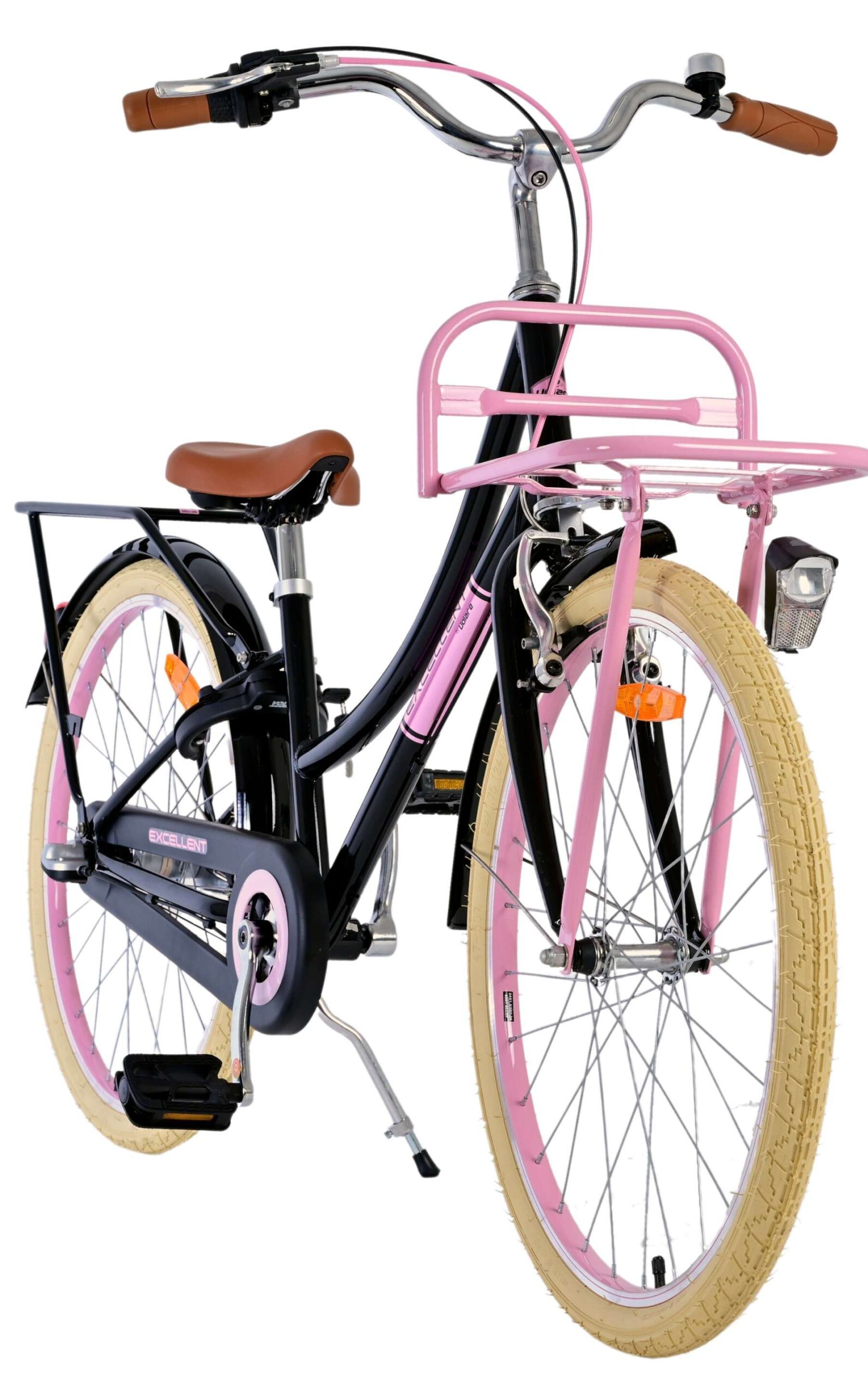 Volare Excellent Kinderfiets - Meisjes - 24 inch - Zwart - 3 Versnellingen 6 Volare Excellent Kinderfiets - Meisjes - 24 inch - Zwart - 3 Versnellingen - Afbeelding 6