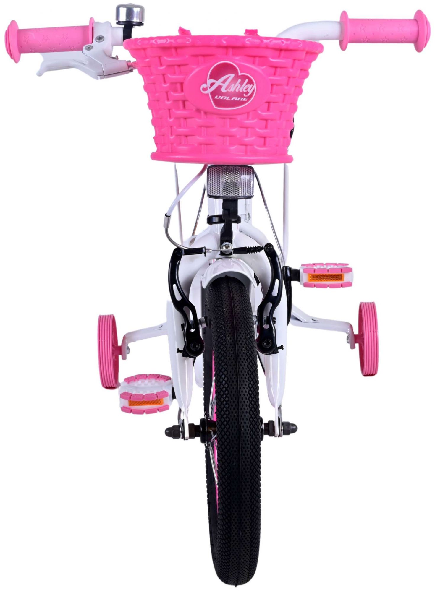 Volare Ashley Kinderfiets - Meisjes - 14 inch - Roze 7 Volare Ashley Kinderfiets - Meisjes - 14 inch - Roze - Afbeelding 7