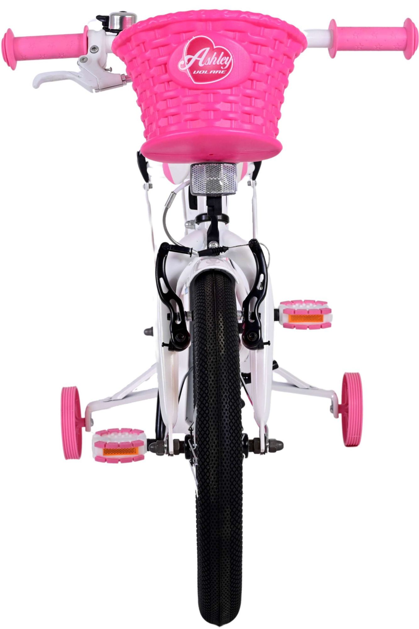 Volare Ashley Kinderfiets - Meisjes - 16 inch - Wit 7 Volare Ashley Kinderfiets - Meisjes - 16 inch - Wit - Afbeelding 7