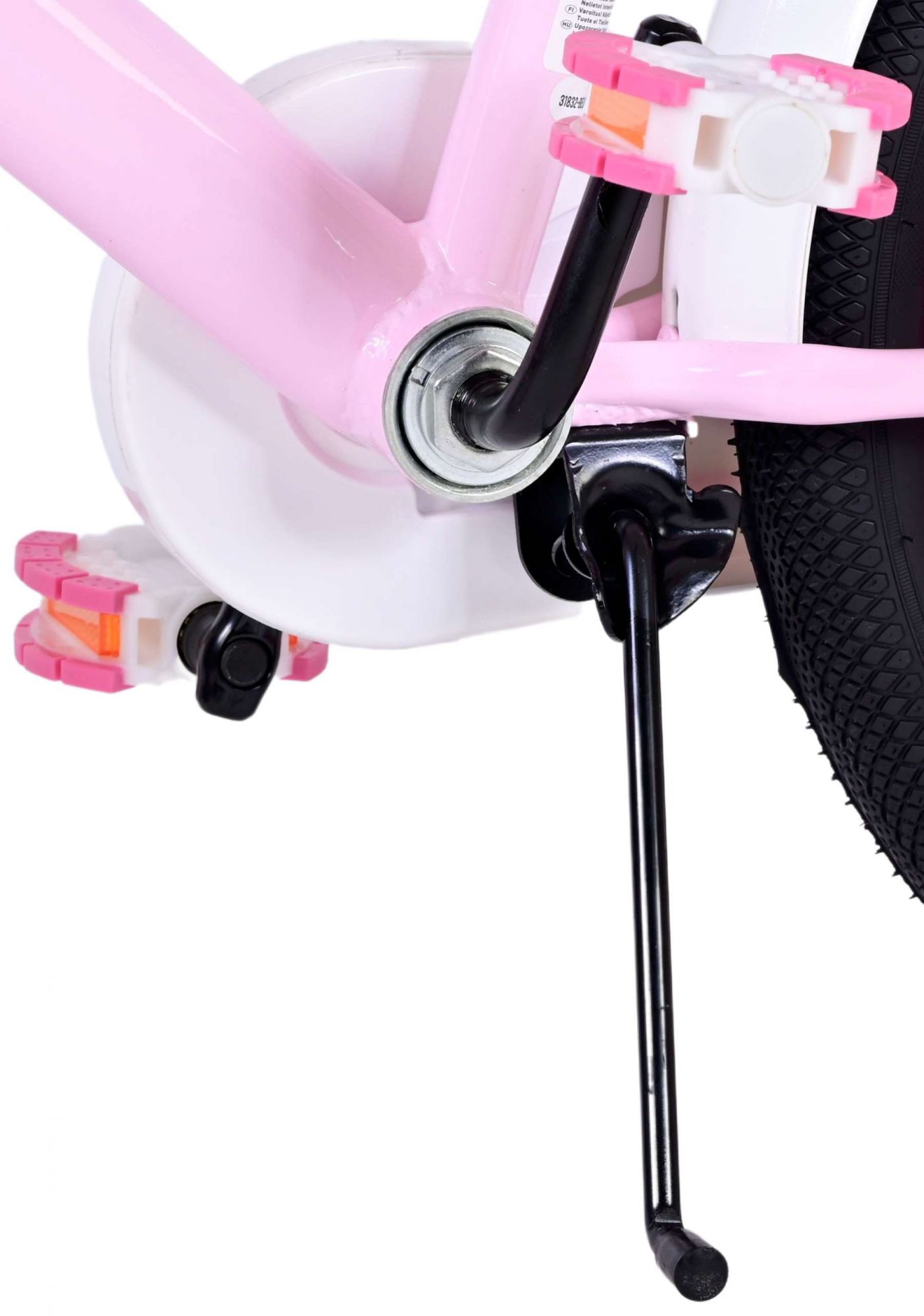 Volare Ashley Kinderfiets - Meisjes - 18 inch - Roze 10 Volare Ashley Kinderfiets - Meisjes - 18 inch - Roze - Afbeelding 10