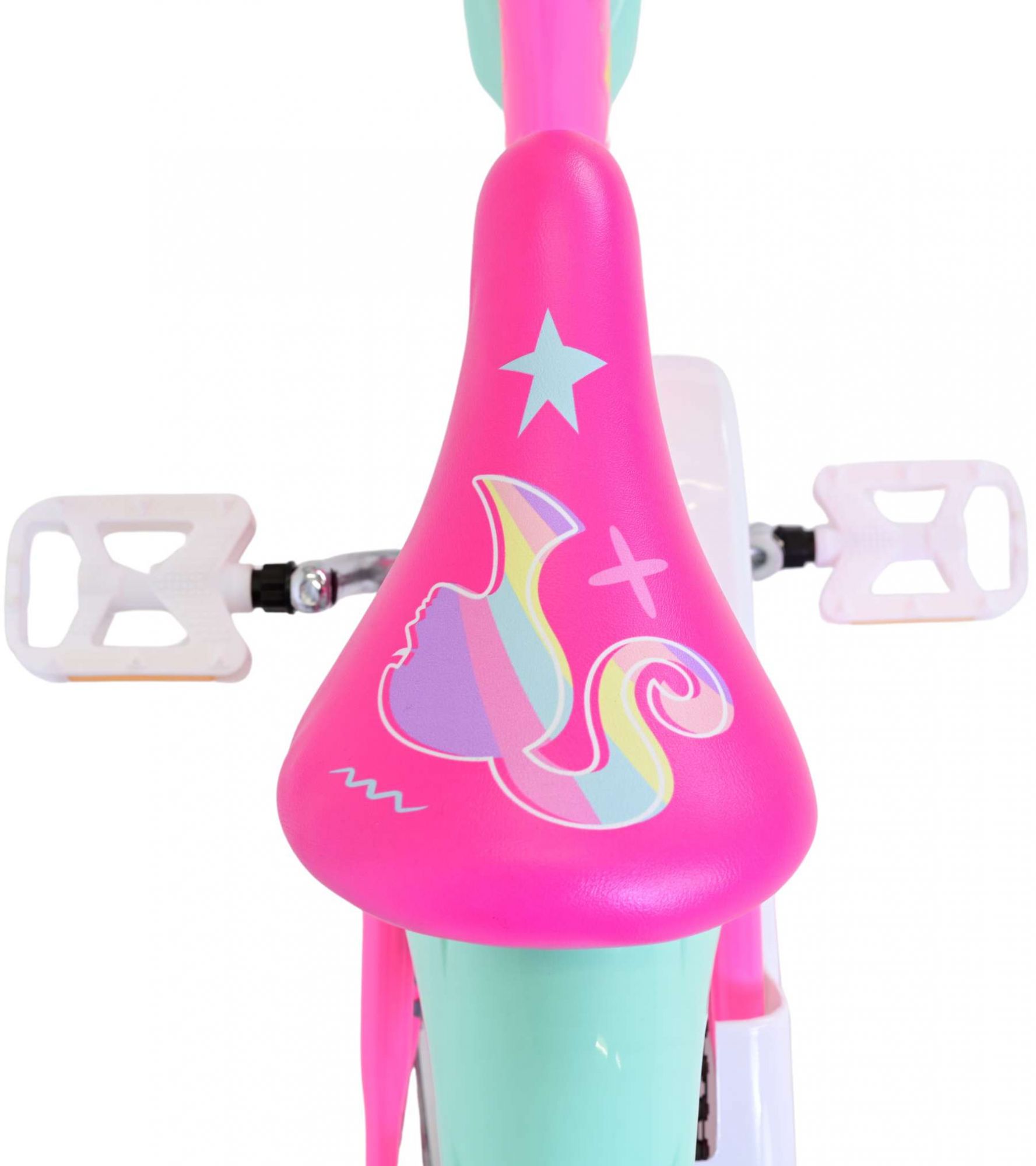 Barbie Kinderfiets - Meisjes - 14 inch - Roze 5 Barbie Kinderfiets - Meisjes - 14 inch - Roze - Afbeelding 5
