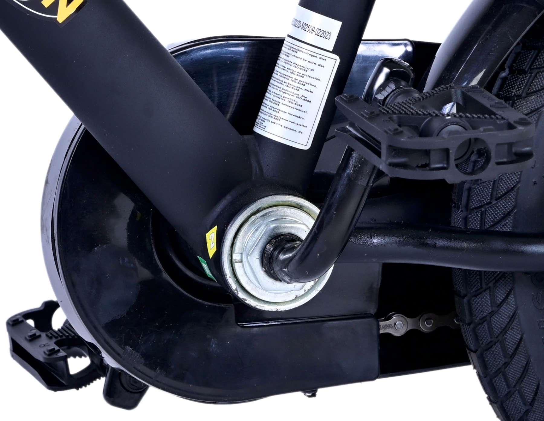 Batman Kinderfiets - Jongens - 12 inch - Zwart 7 Batman Kinderfiets - Jongens - 12 inch - Zwart - Afbeelding 7