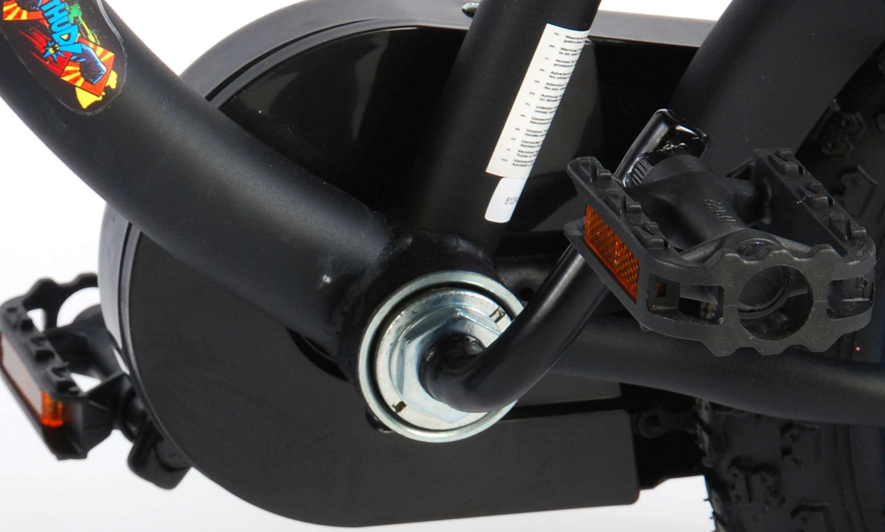 Batman Kinderfiets - Jongens - 12 inch - Zwart 14 Batman Kinderfiets - Jongens - 12 inch - Zwart - Afbeelding 14