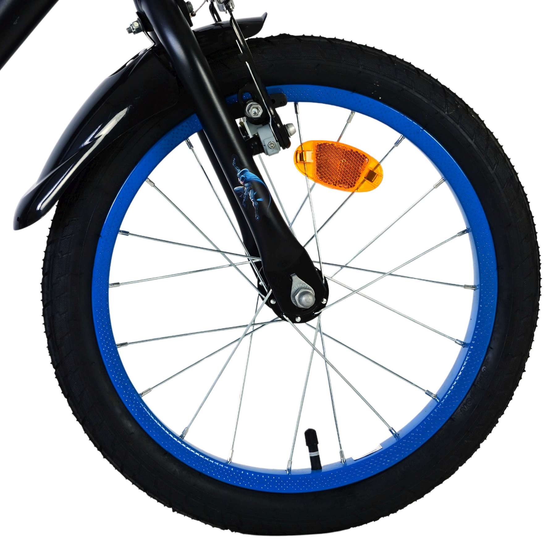 Batman Kinderfiets - Jongens - 16 inch - Zwart - 2 handremmen 3 Batman Kinderfiets - Jongens - 16 inch - Zwart - 2 handremmen - Afbeelding 3