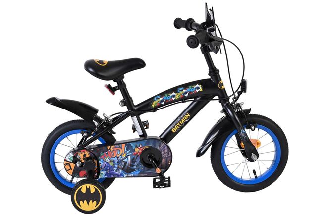 Batman Kinderfiets - Jongens - 12 inch - Zwart - Twee handremmen 1 Batman Kinderfiets - Jongens - 12 inch - Zwart - Twee handremmen