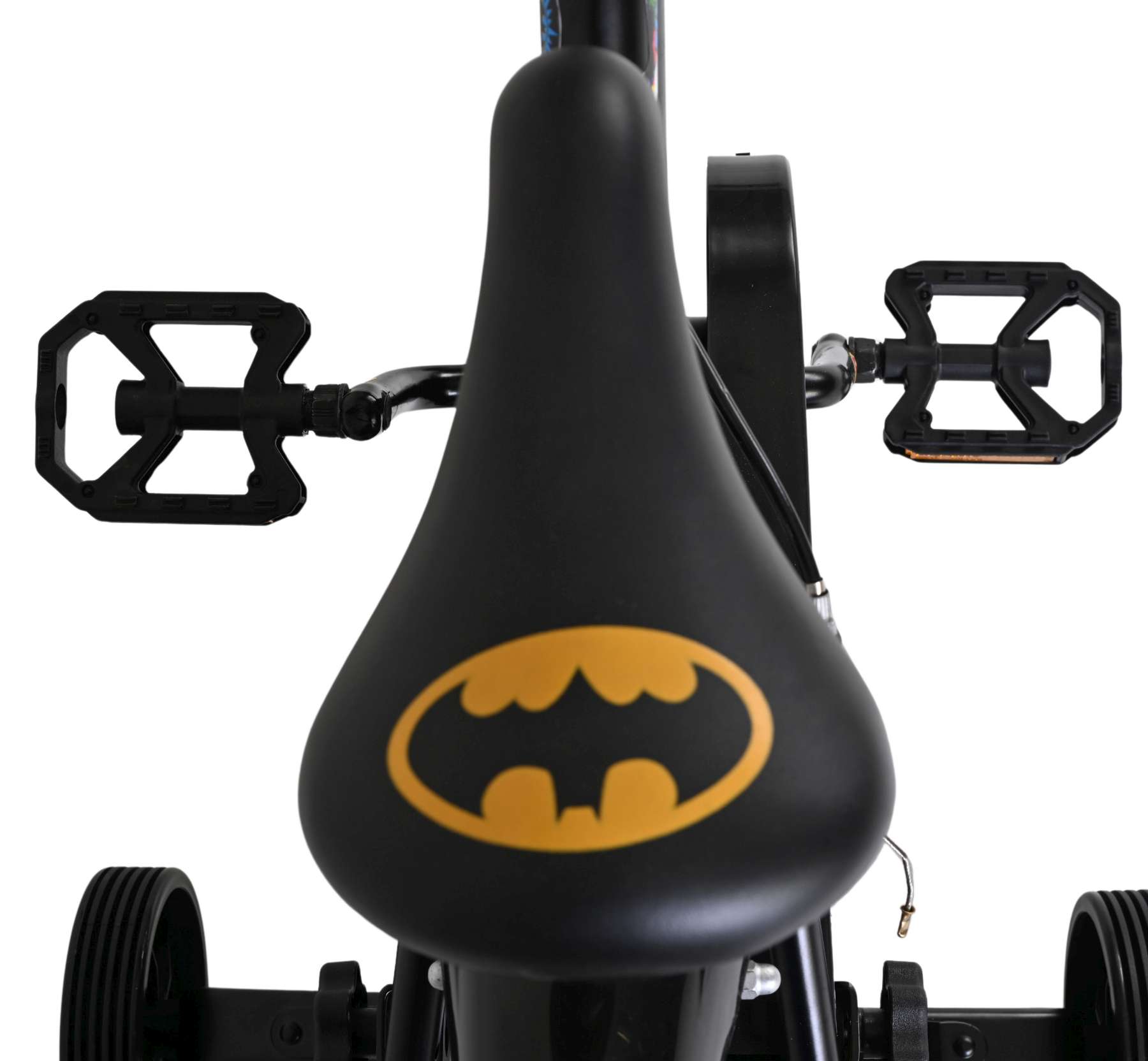 Batman Kinderfiets - Jongens - 14 inch - Zwart - Twee handremmen 4 Batman Kinderfiets - Jongens - 14 inch - Zwart - Twee handremmen - Afbeelding 4