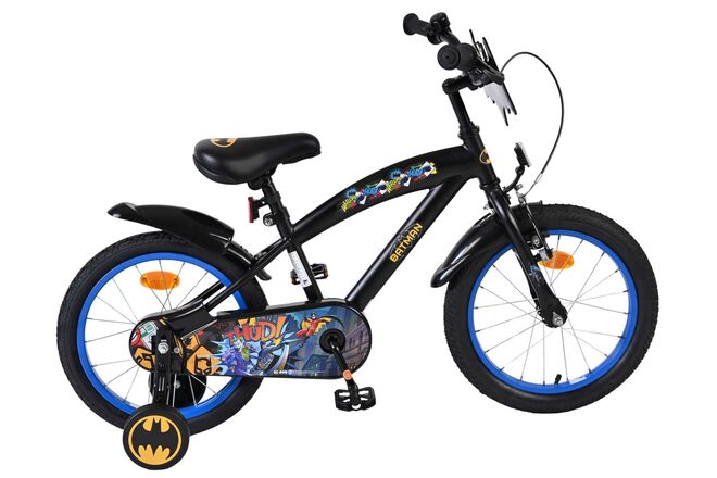 Batman Kinderfiets - Jongens - 16 inch - Zwart 1 Batman Kinderfiets - Jongens - 16 inch - Zwart