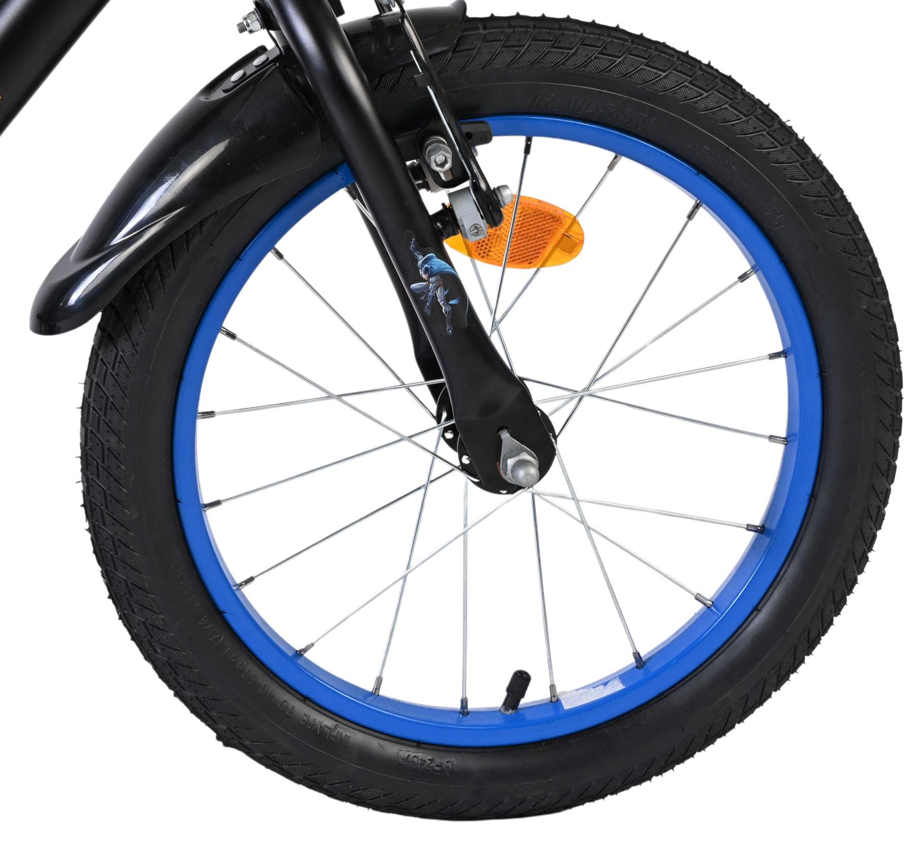 Batman Kinderfiets - Jongens - 16 inch - Zwart 3 Batman Kinderfiets - Jongens - 16 inch - Zwart - Afbeelding 3