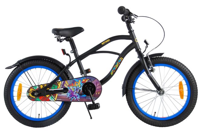 Batman Kinderfiets - Jongens - 18 inch - Zwart 1 Batman Kinderfiets - Jongens - 18 inch - Zwart
